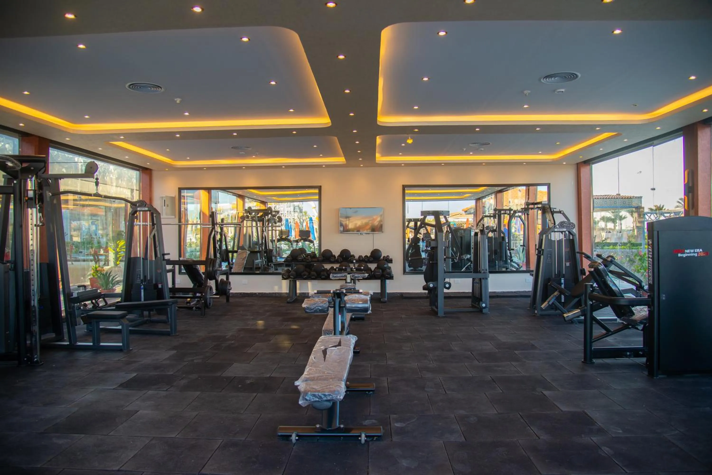Fitness centre/facilities in Rewaya Majestic Resort