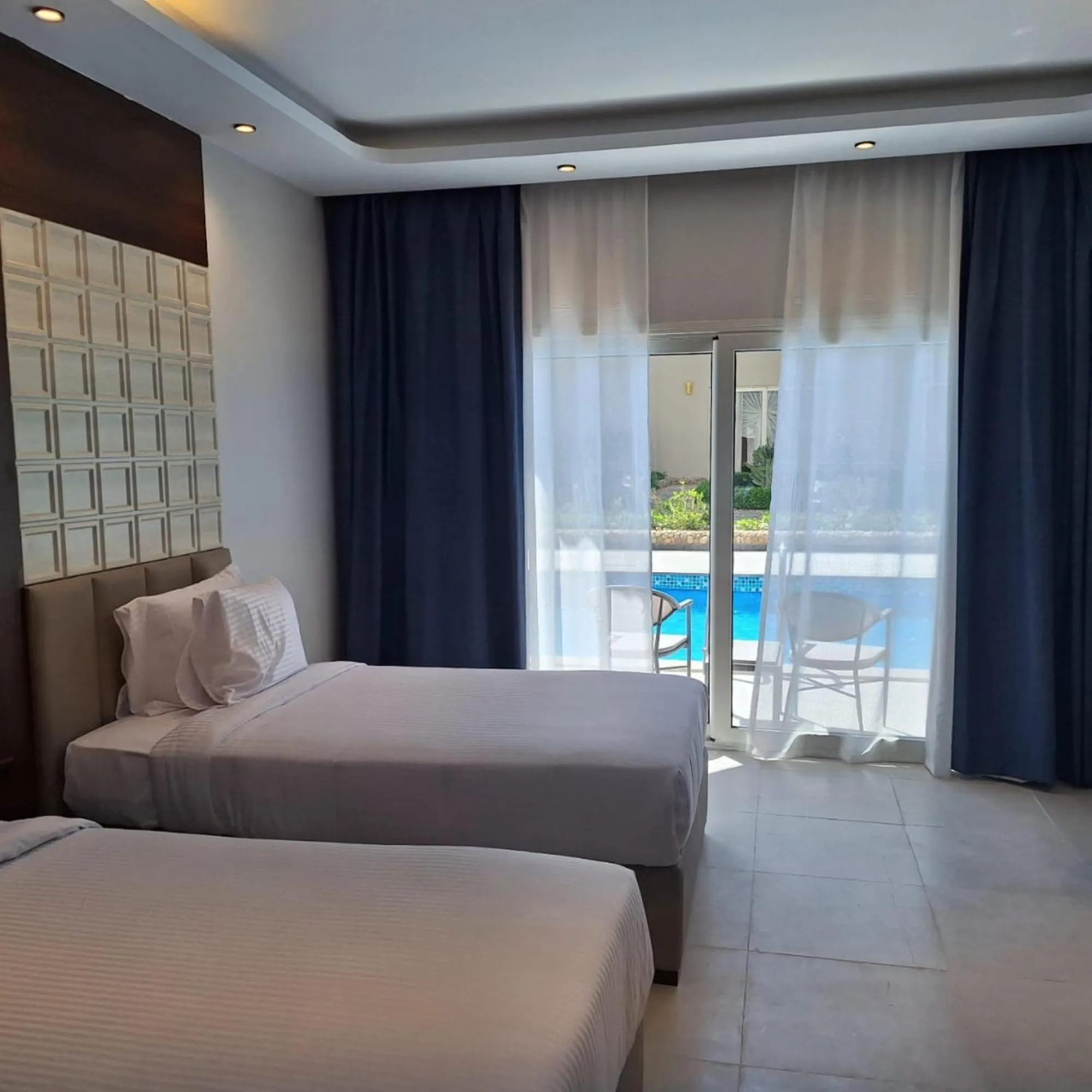 Bed in Rewaya Majestic Resort