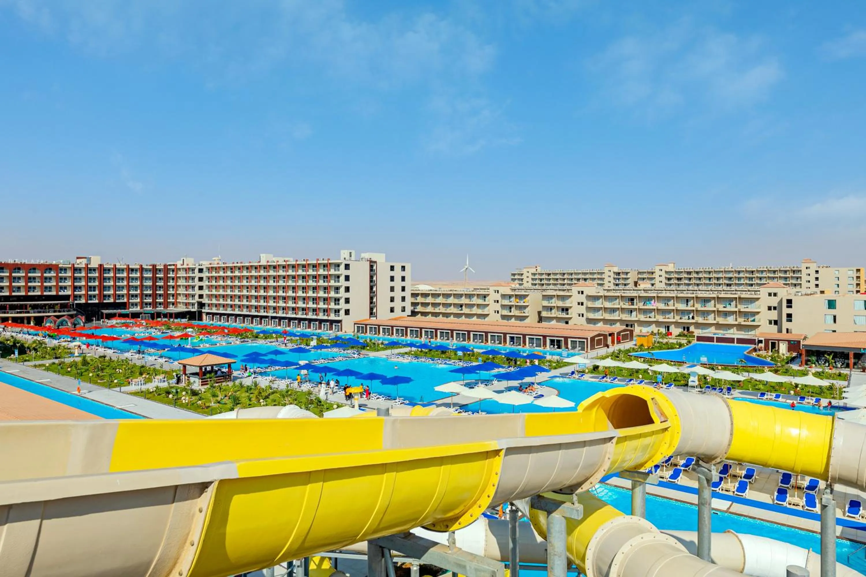 Aqua park in Rewaya Majestic Resort