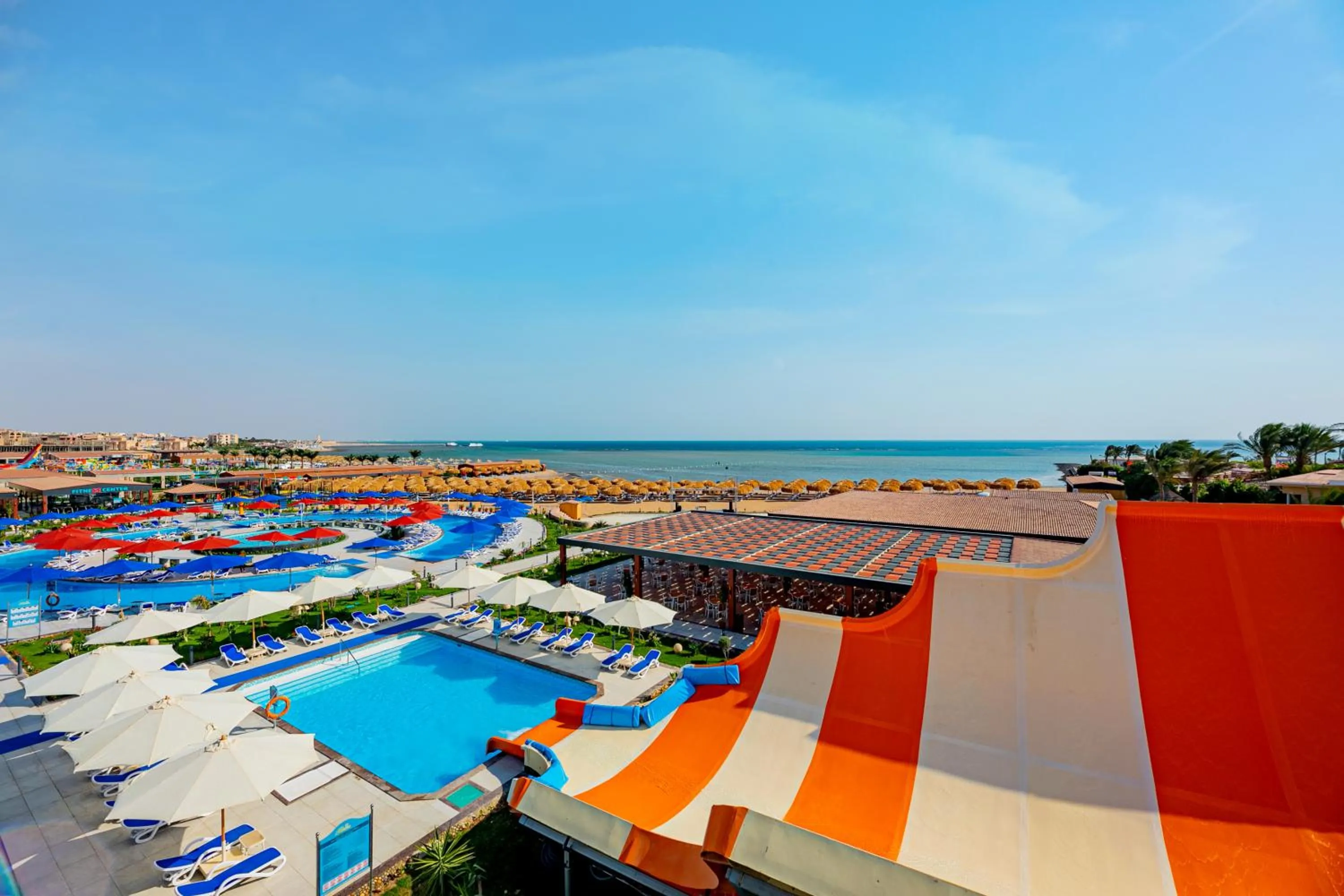 Aqua park in Rewaya Majestic Resort