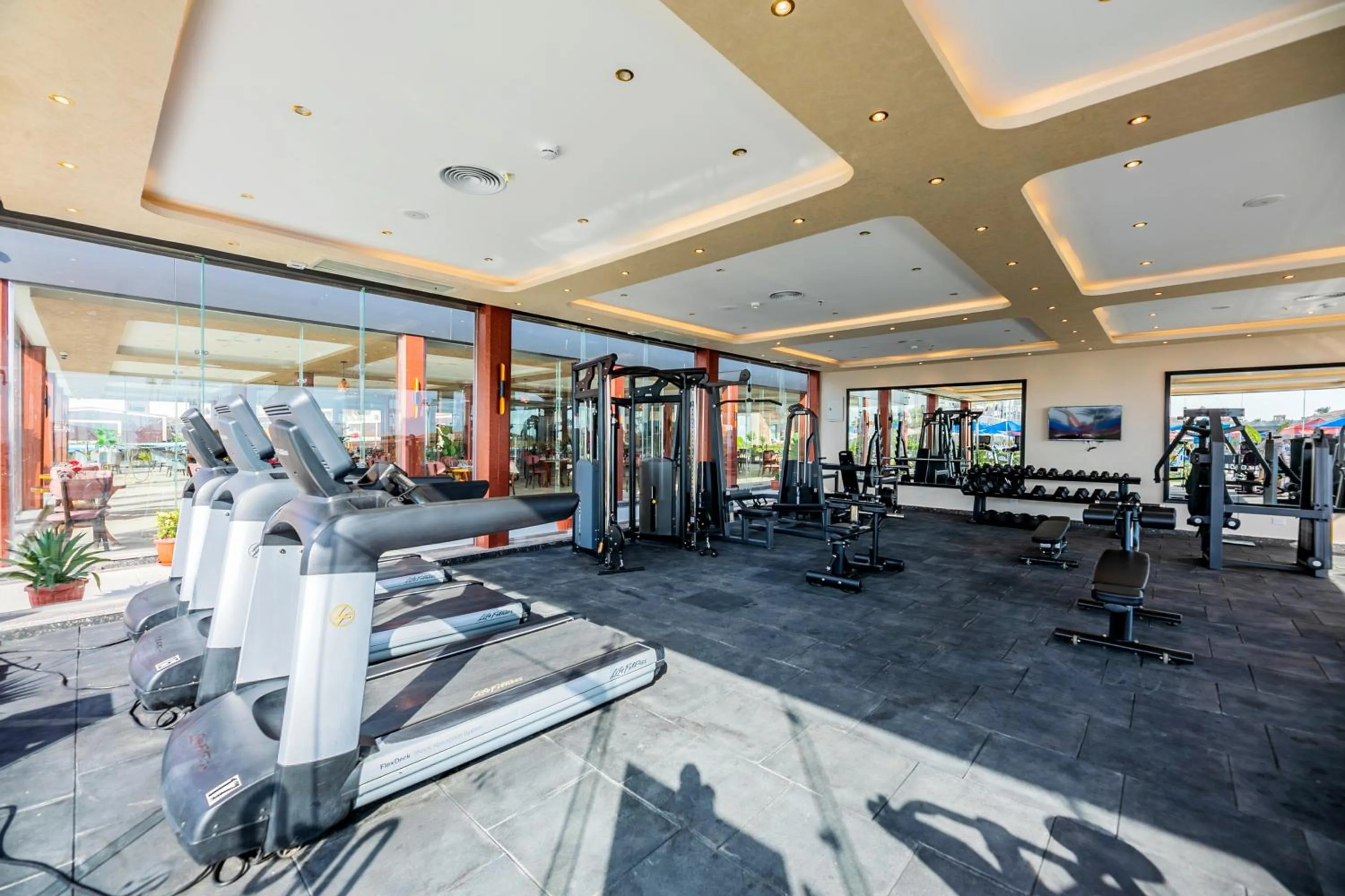Fitness centre/facilities in Rewaya Majestic Resort