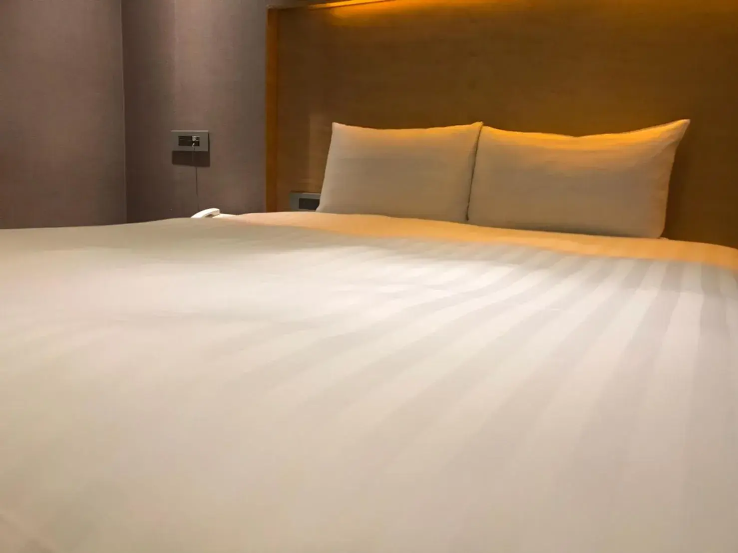 Bed in Lessing Hotel Qixian