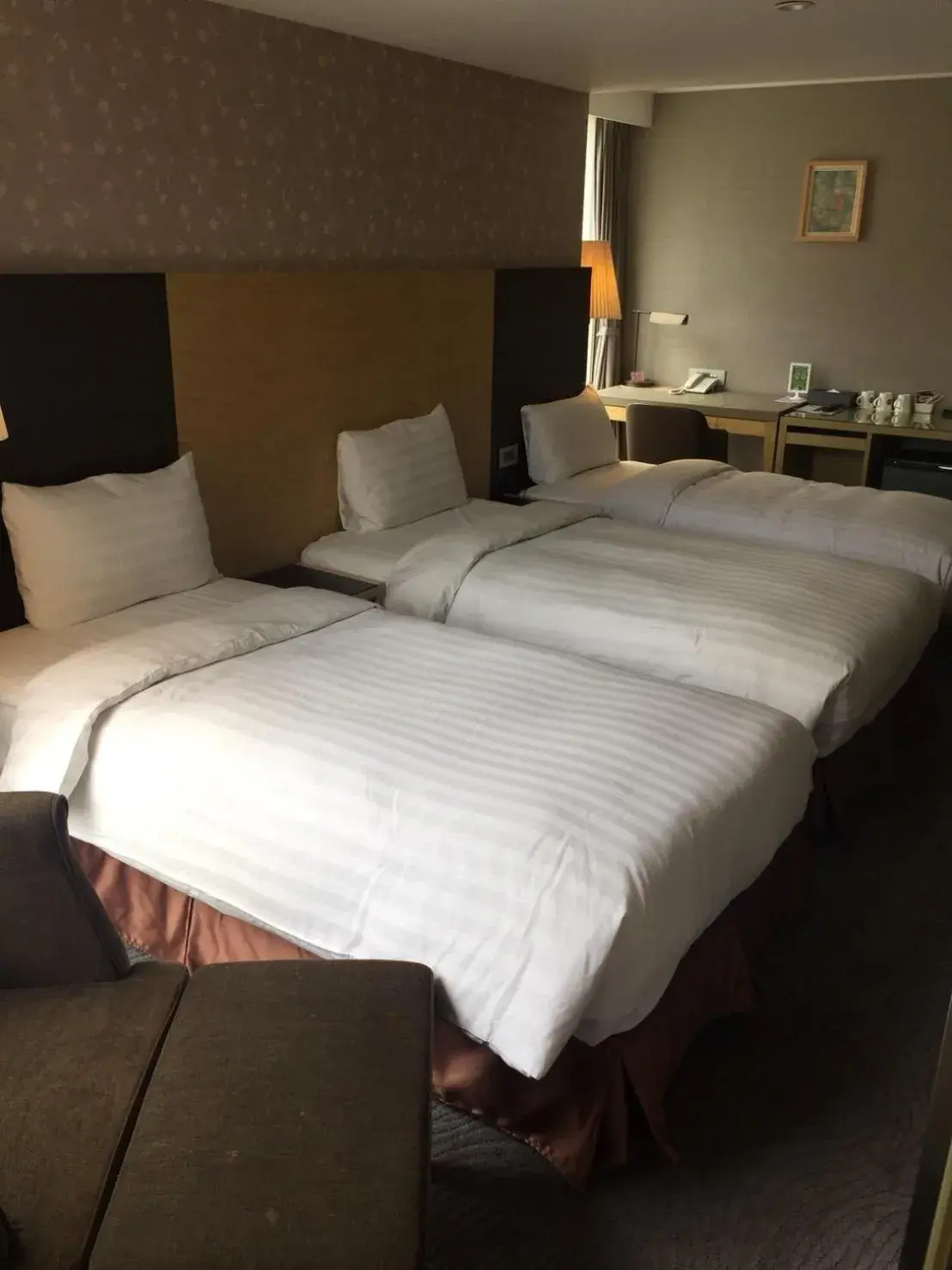 Bed in Lessing Hotel Qixian