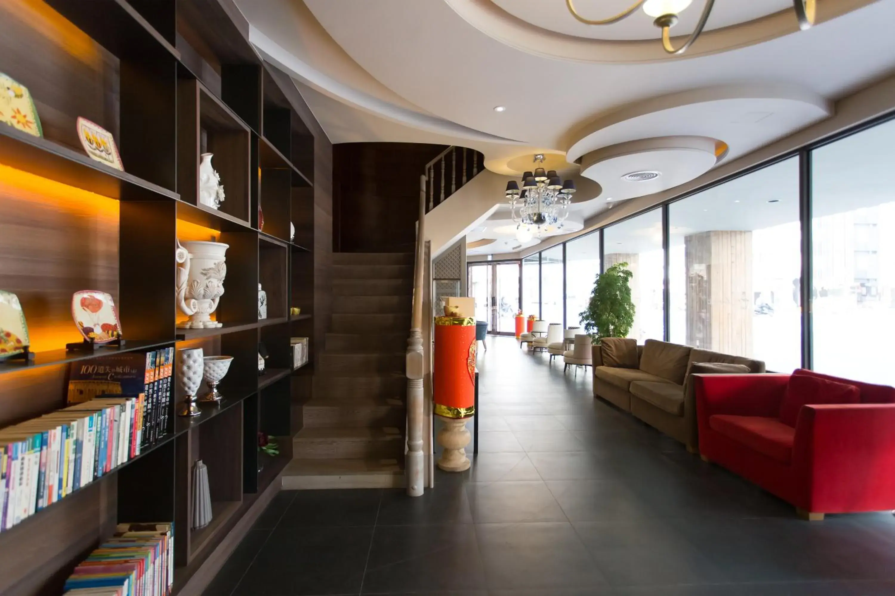 Neighbourhood, Lobby/Reception in Lessing Hotel Qixian