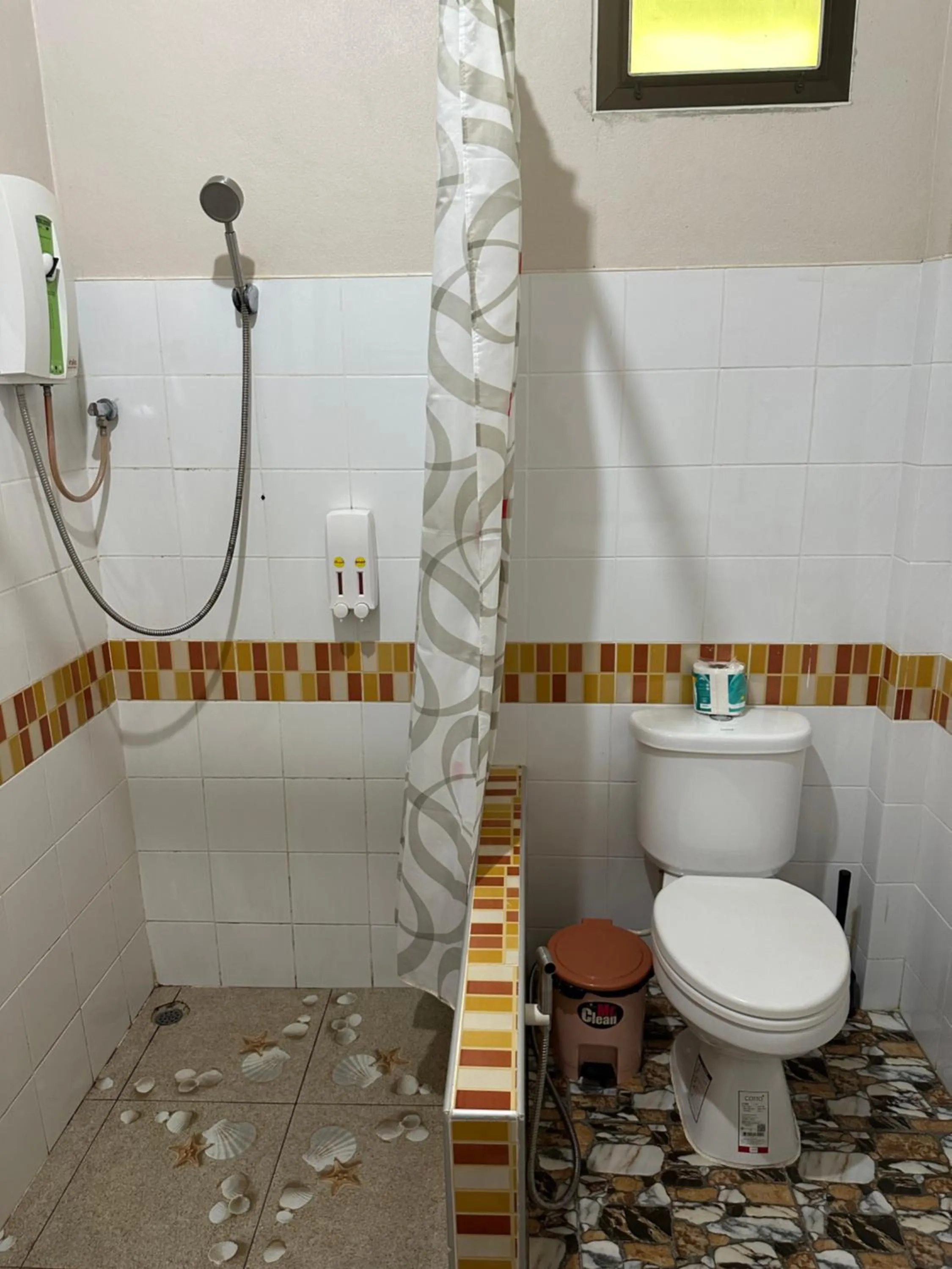 Shower in Fine Times Resort