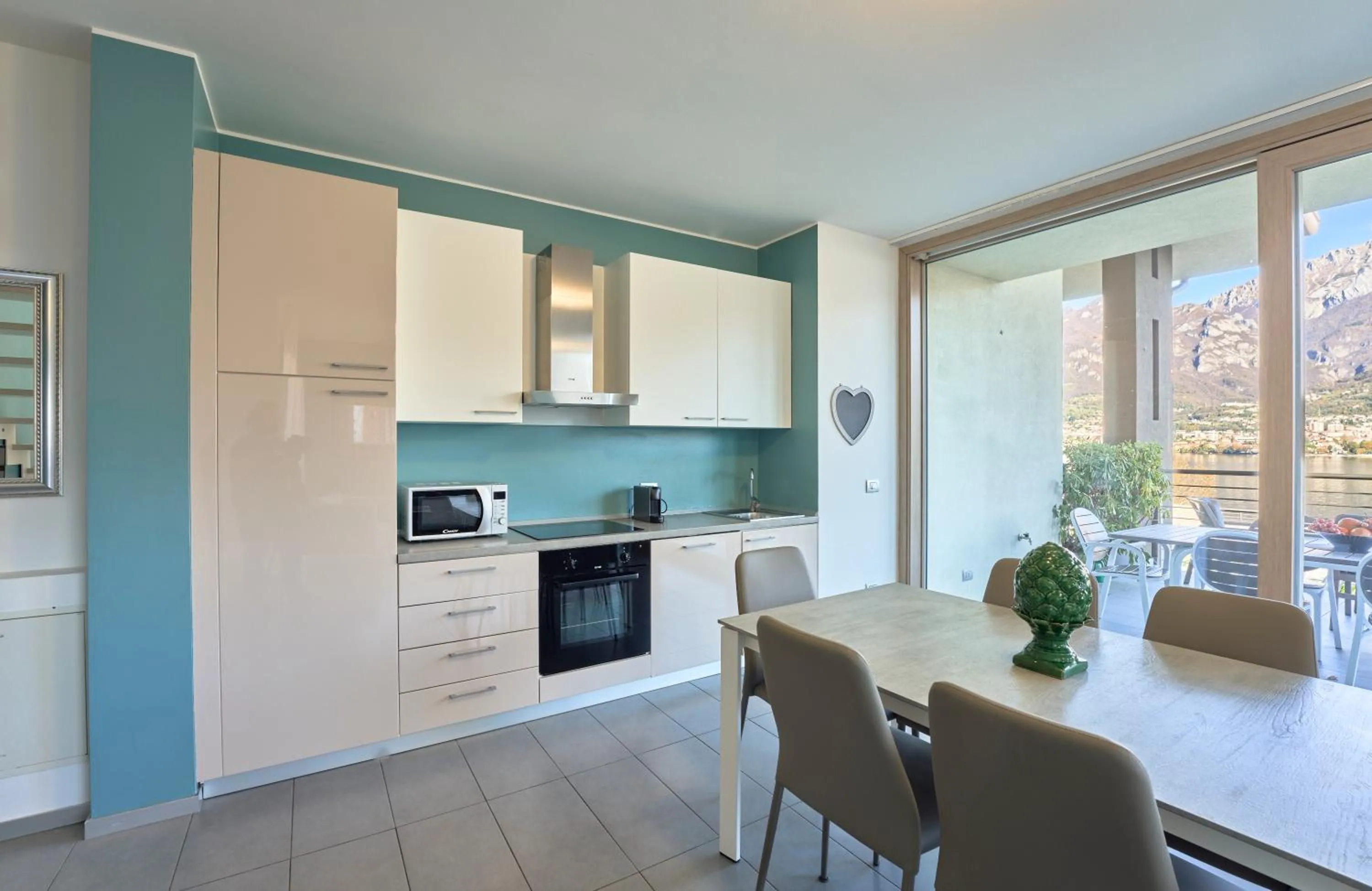 Balcony/Terrace in Bellagio Village - Holiday Apartments by the Lake - Seasonal Warm Pool and Sauna