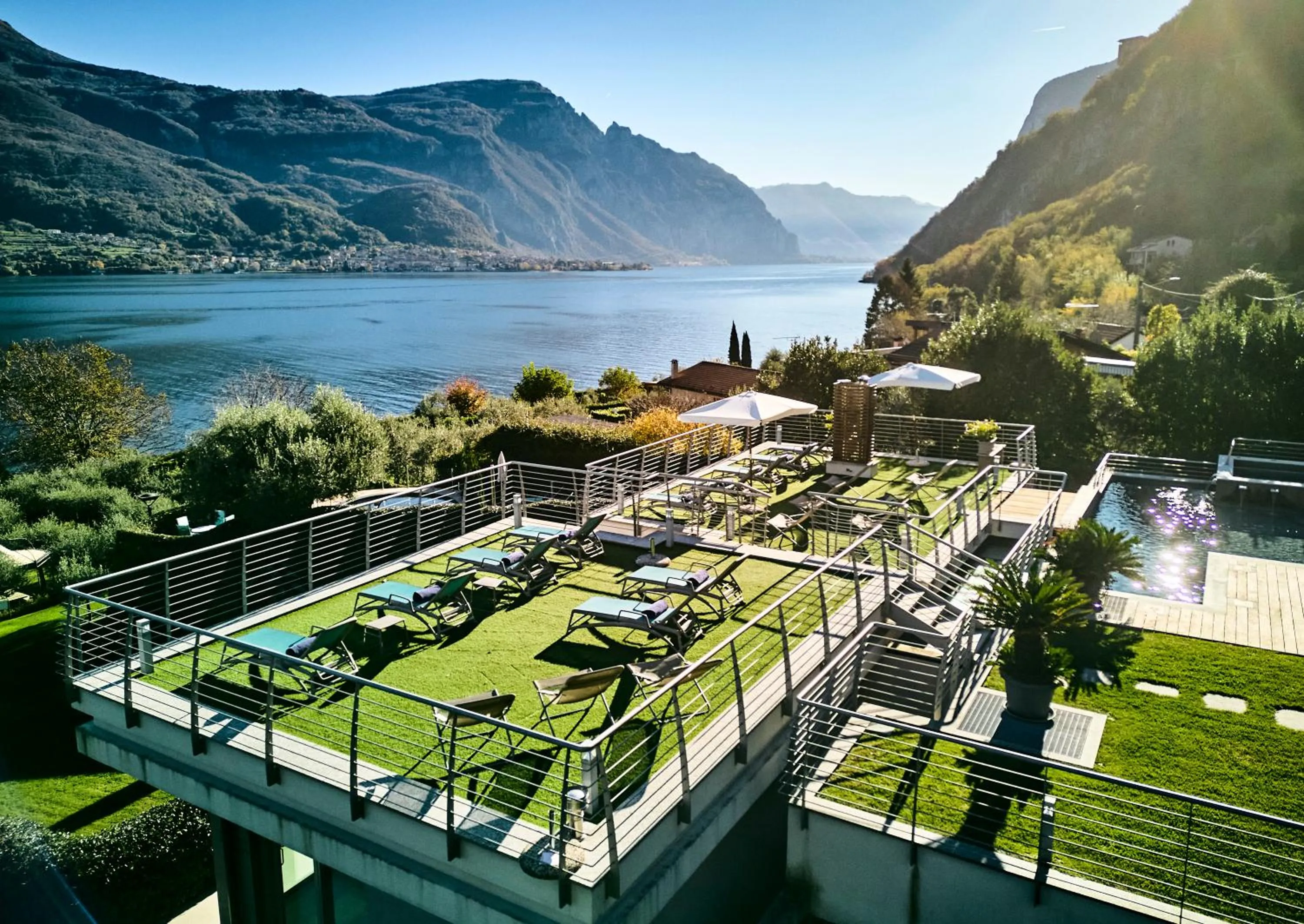 Natural landscape in Bellagio Village - Holiday Apartments by the Lake - Seasonal Warm Pool and Sauna