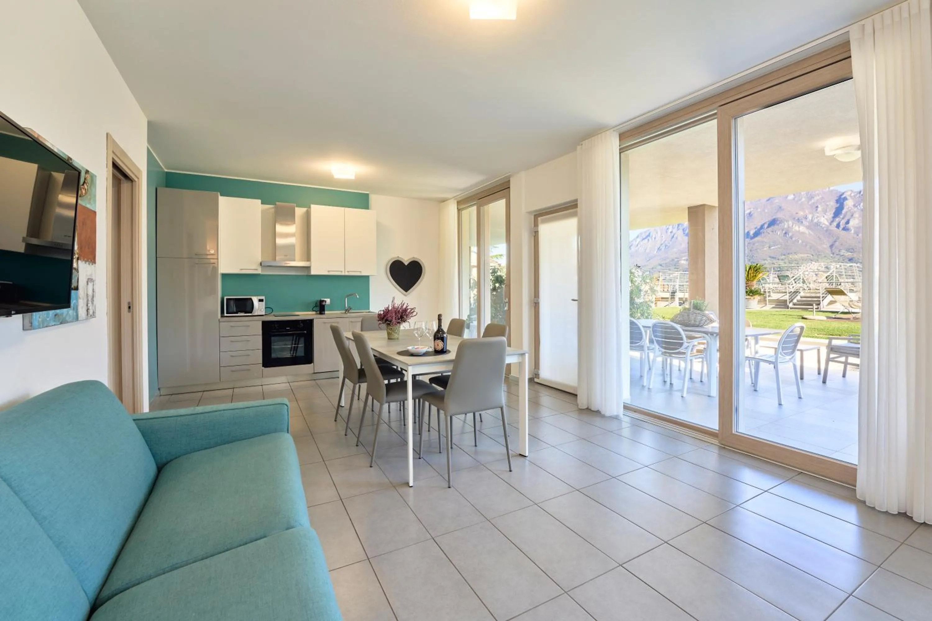 Natural landscape in Bellagio Village - Holiday Apartments by the Lake - Seasonal Warm Pool and Sauna