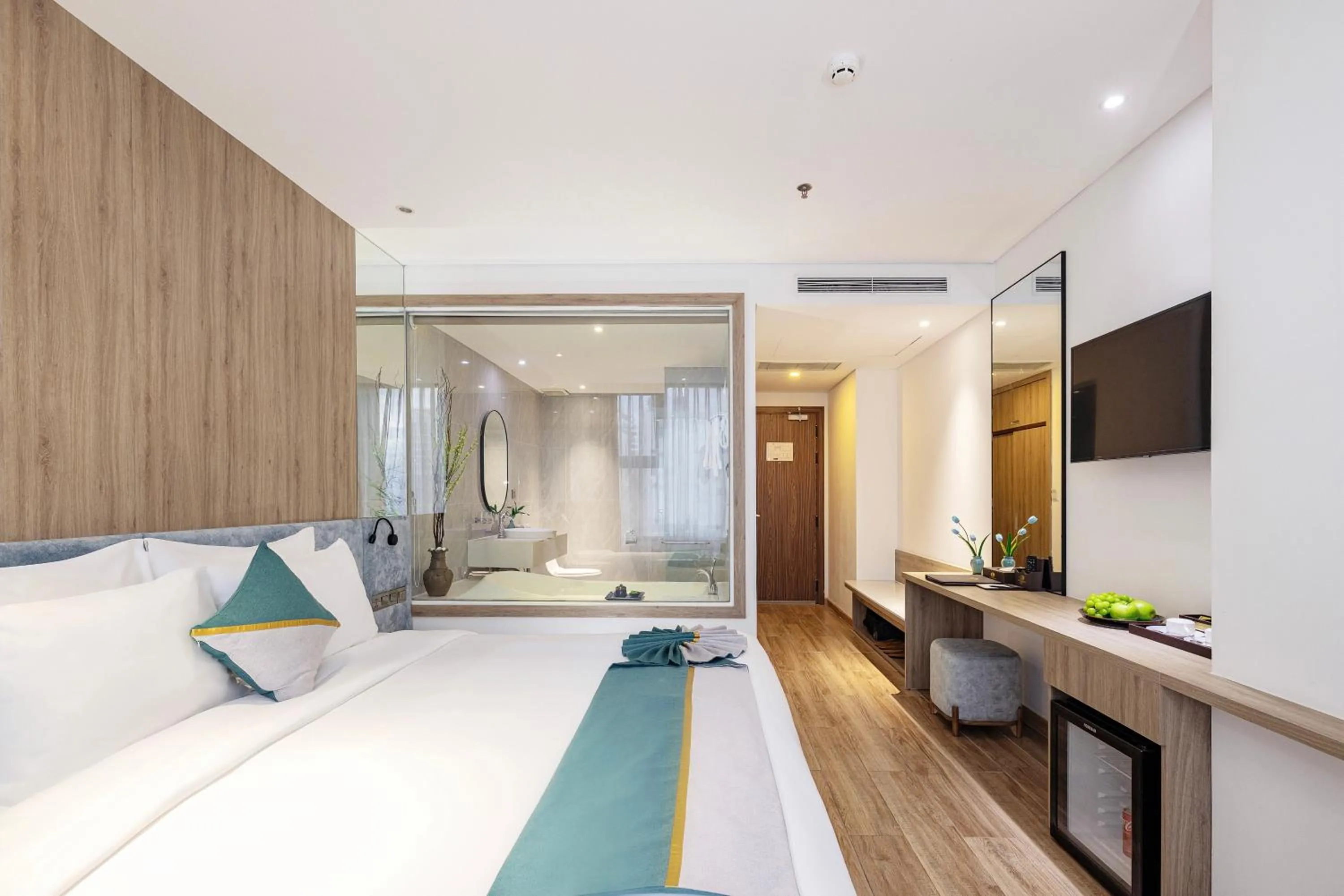 Living room, Bed in Cicilia Hotels & Spa Danang