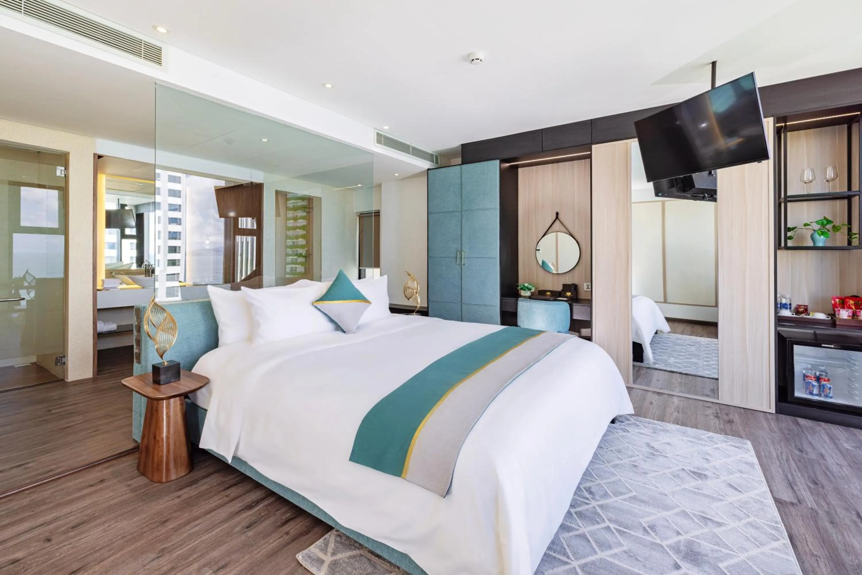 Living room, Bed in Cicilia Hotels & Spa Danang