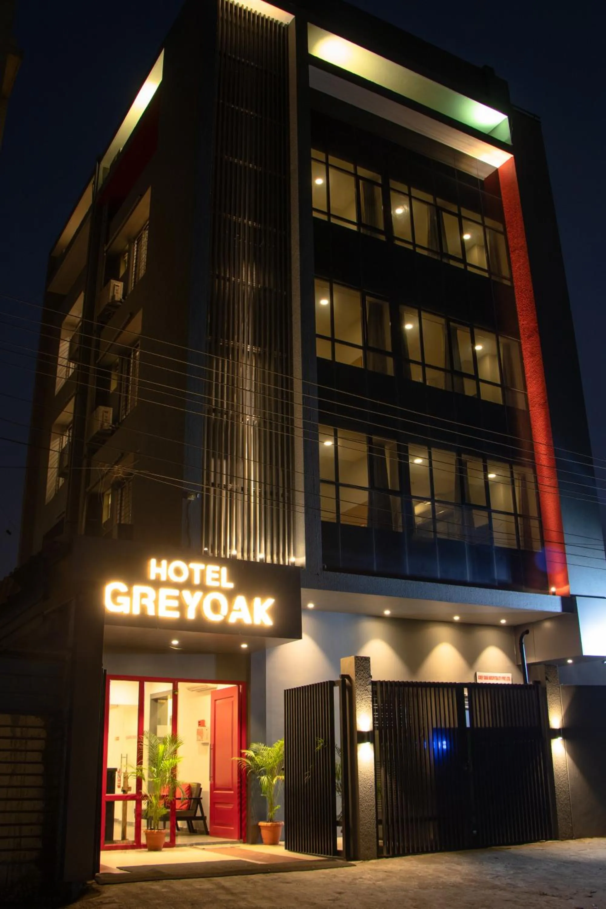 Property building in Grey Oak Hotel