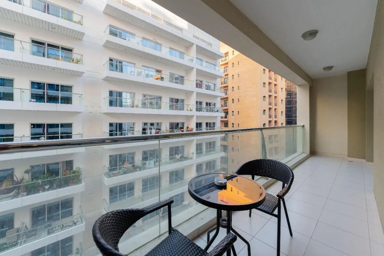 Balcony/Terrace in City Stay Prime Hotel Apartments - Al Barsha