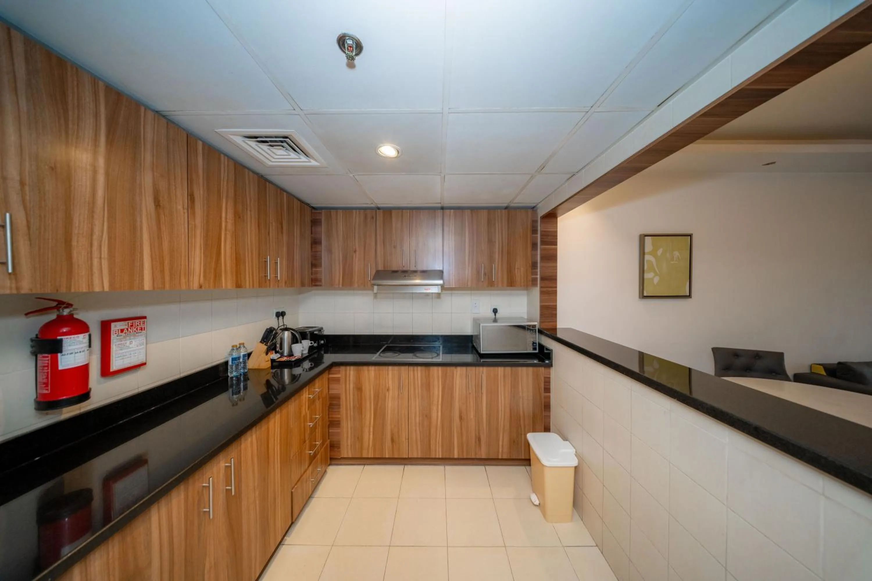 Kitchen or kitchenette in City Stay Prime Hotel Apartments - Al Barsha