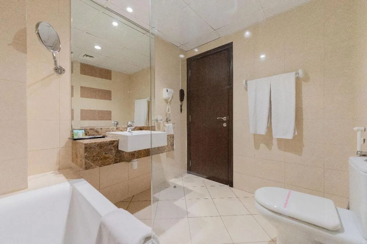 Shower in City Stay Prime Hotel Apartments - Al Barsha