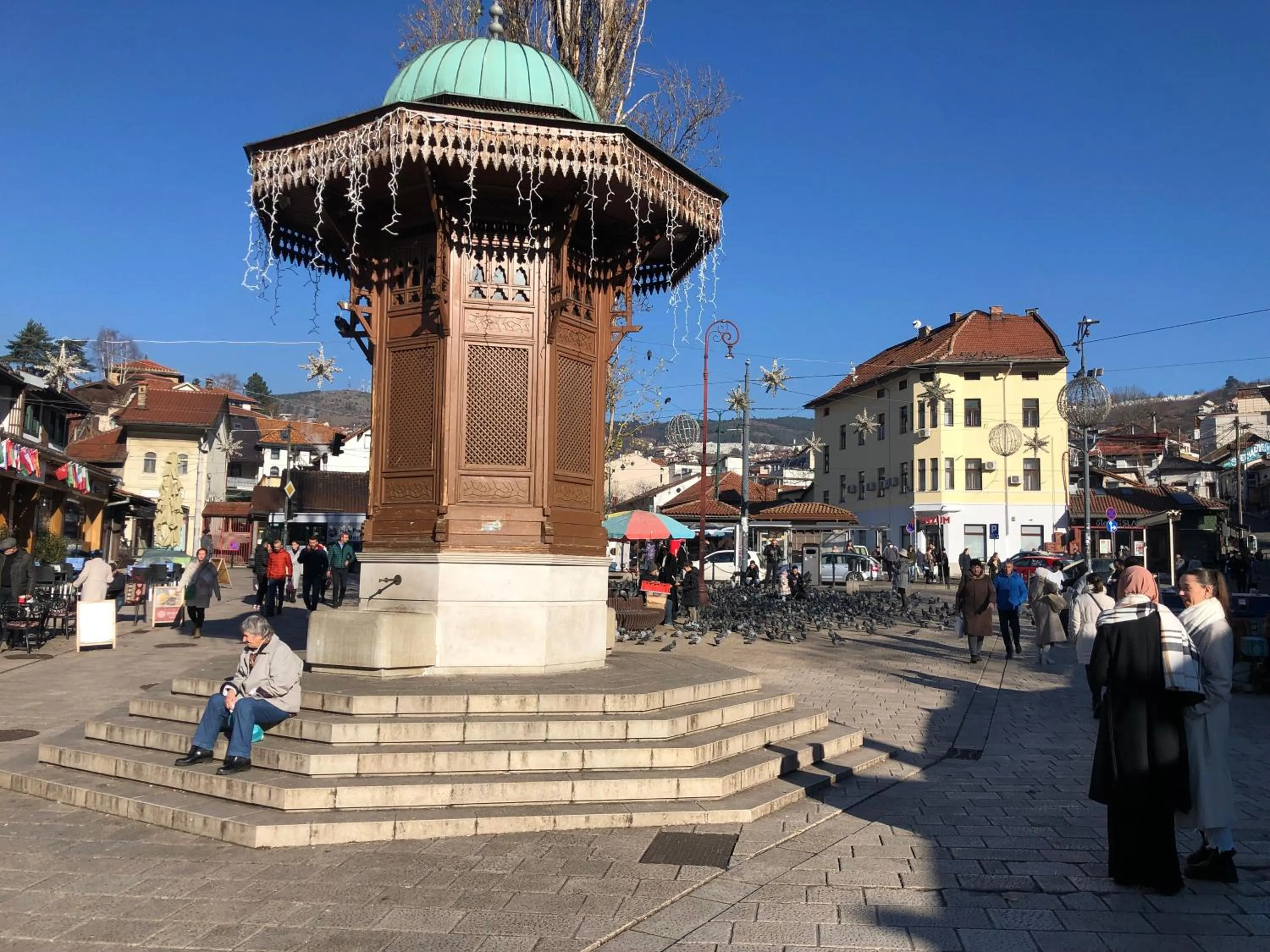 Property building in Pigeon Square Rooms