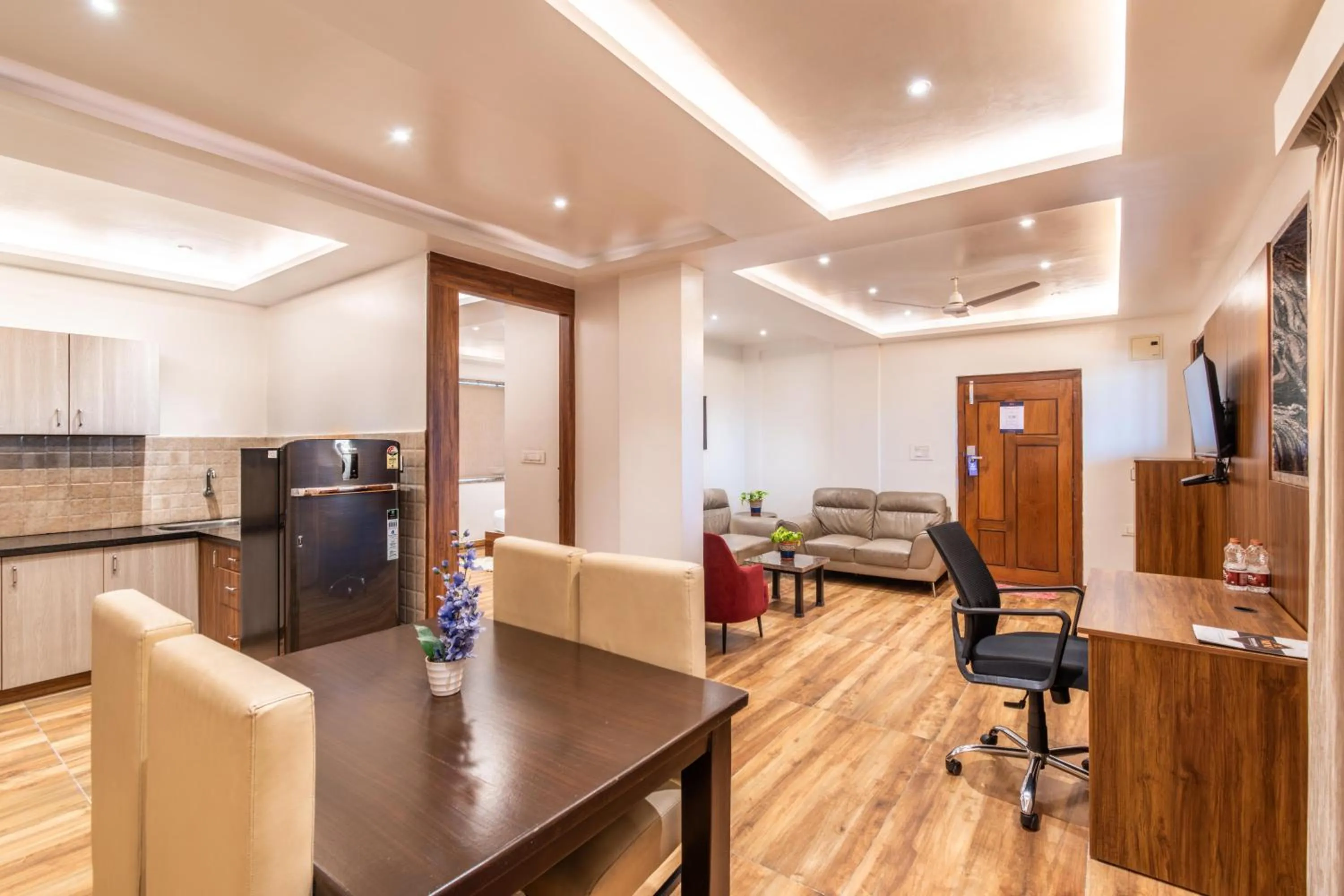 Seating area in Triton Suites By Bestinn Leisure