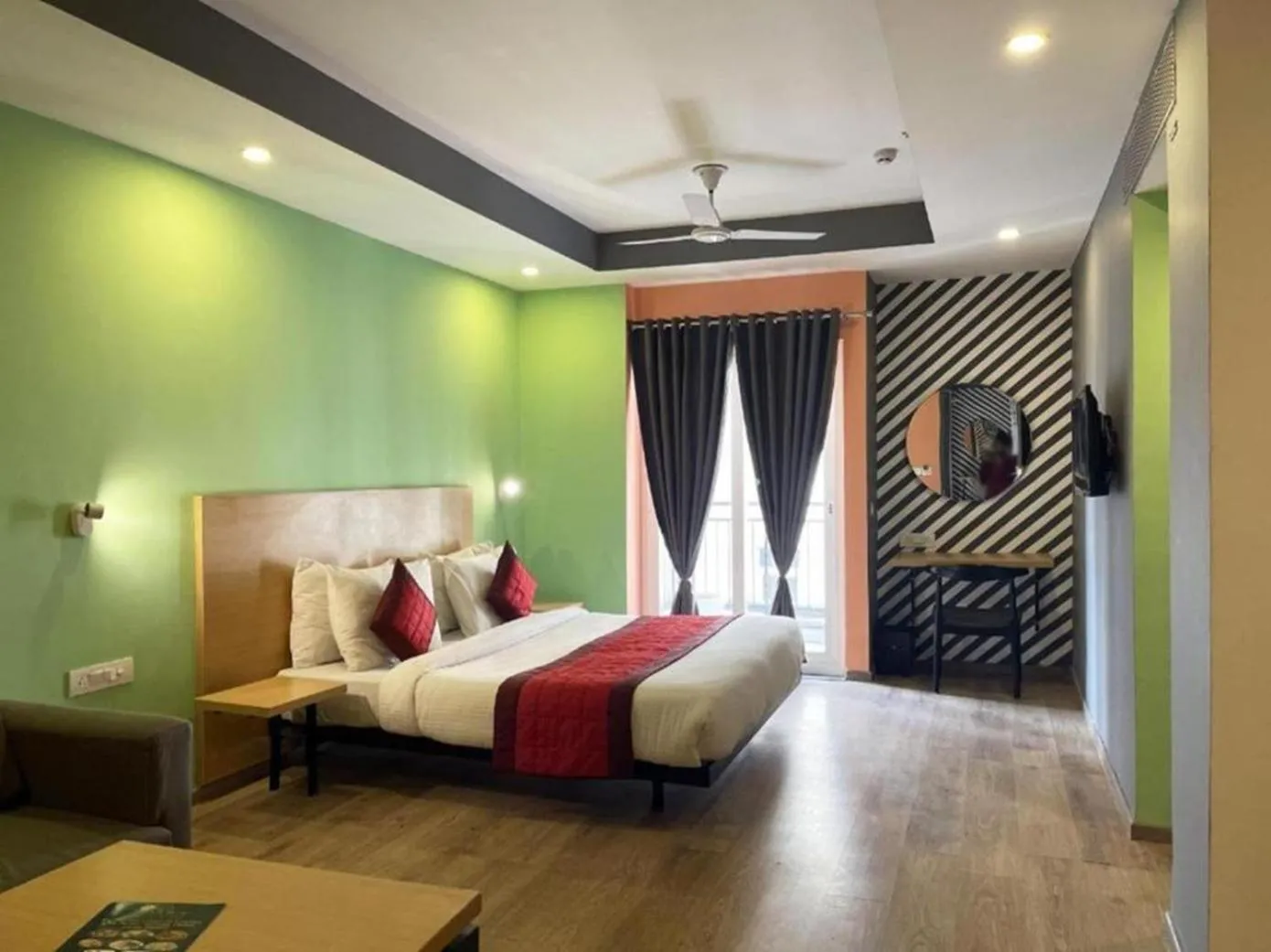 Bed in The Roseman Hotel & Suites