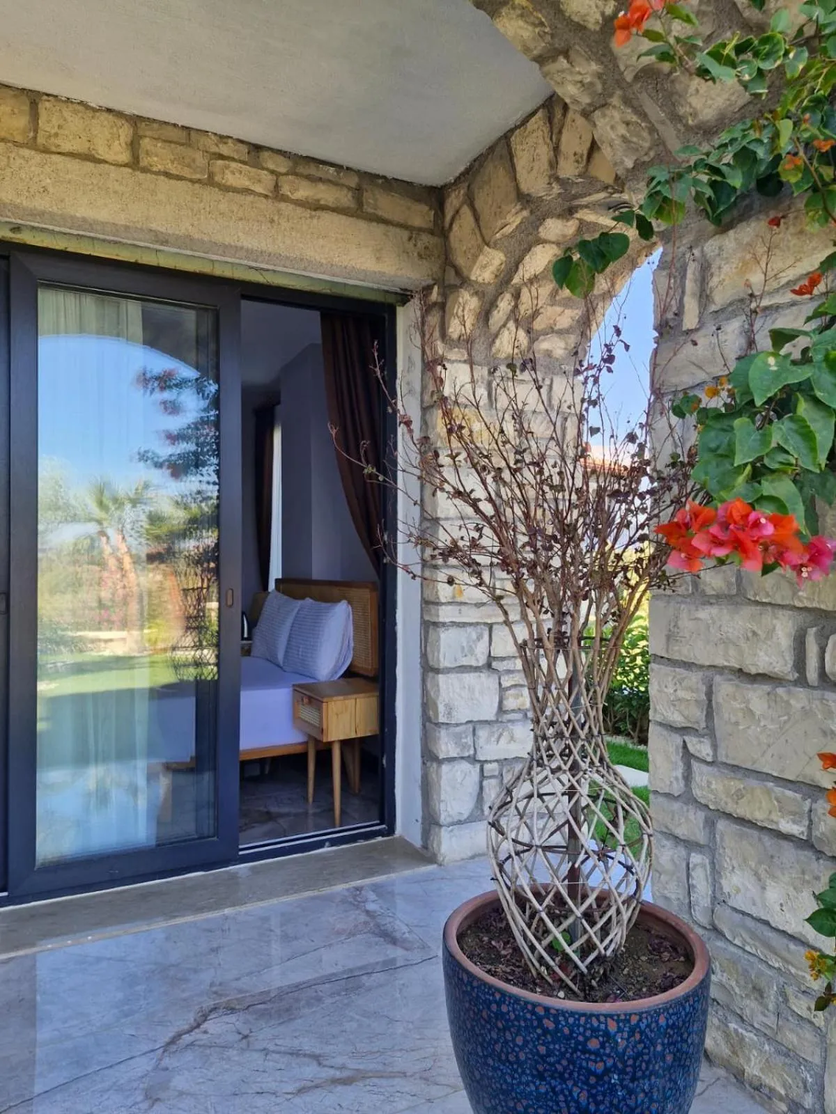 Patio in Velder House Urla