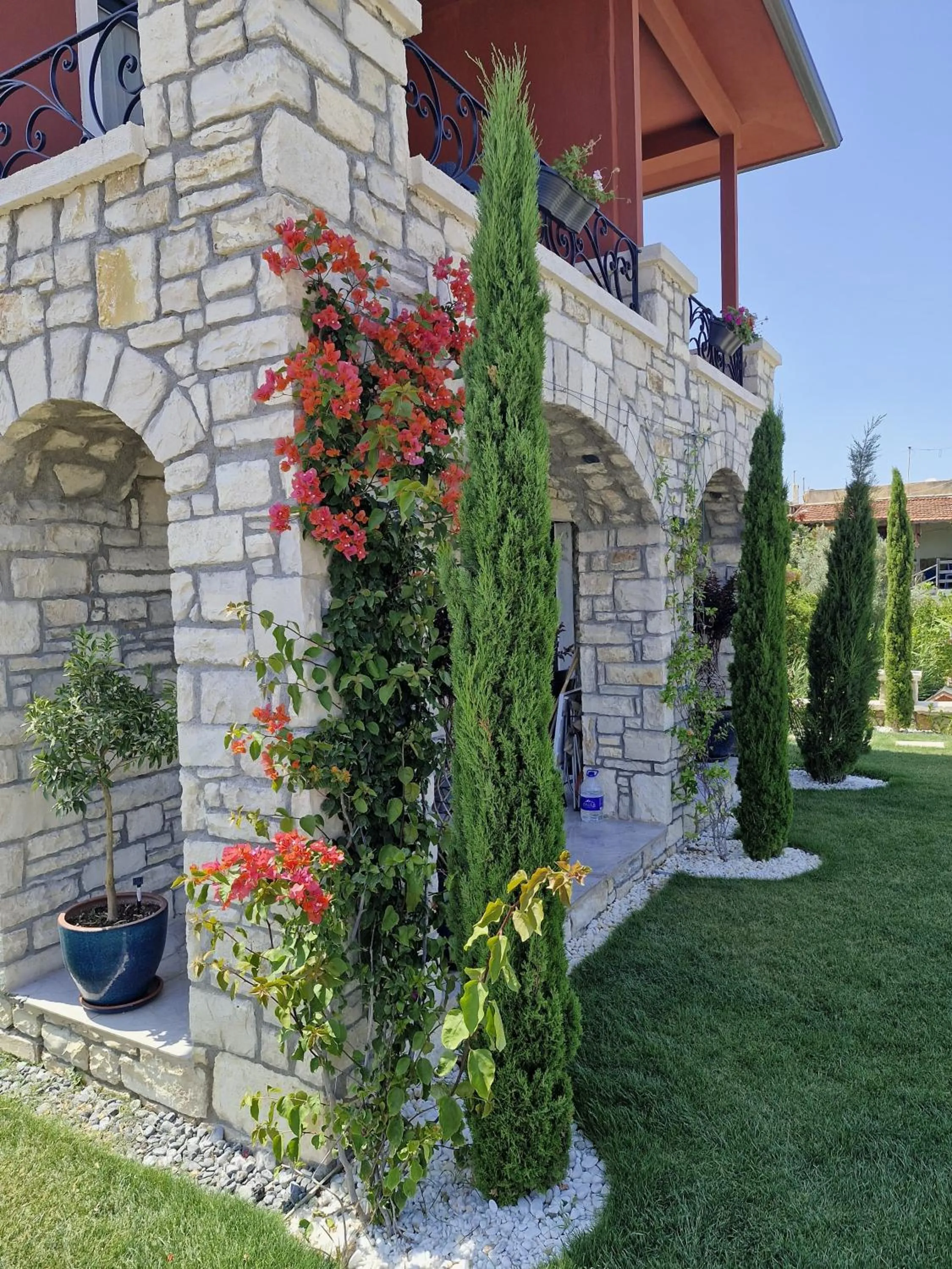 Balcony/Terrace in Velder House Urla