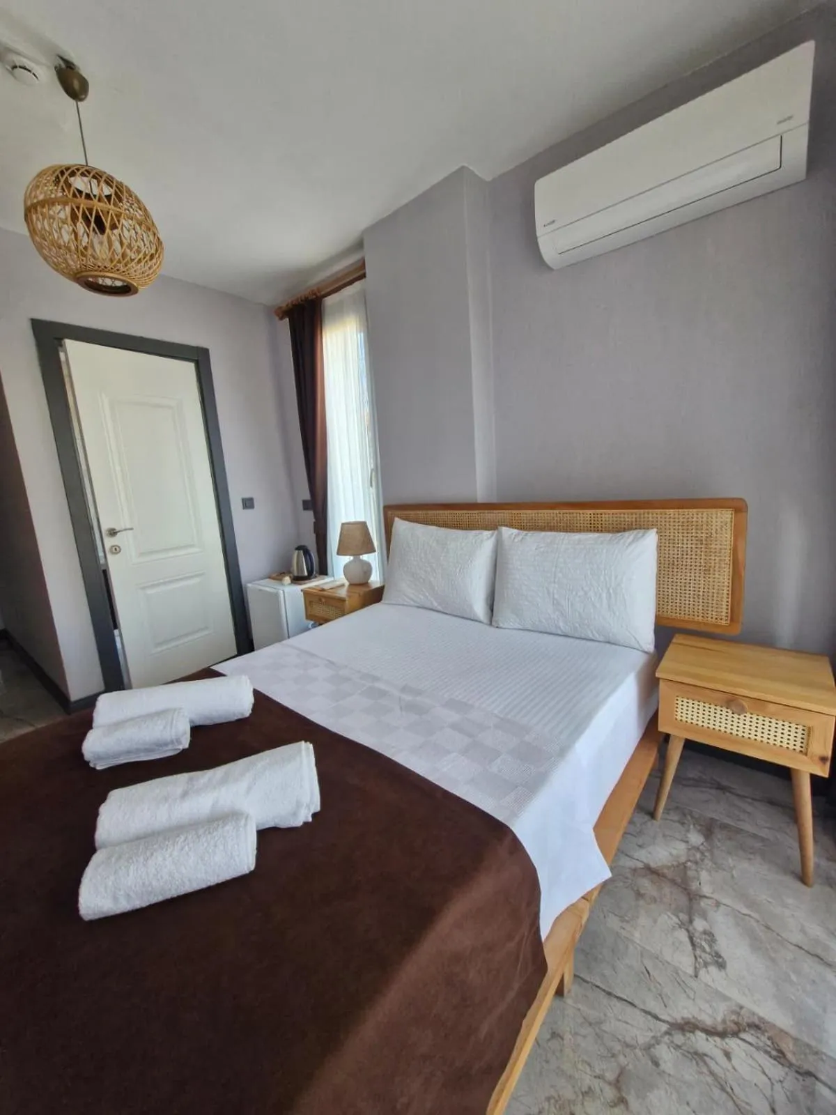 Bed in Velder House Urla