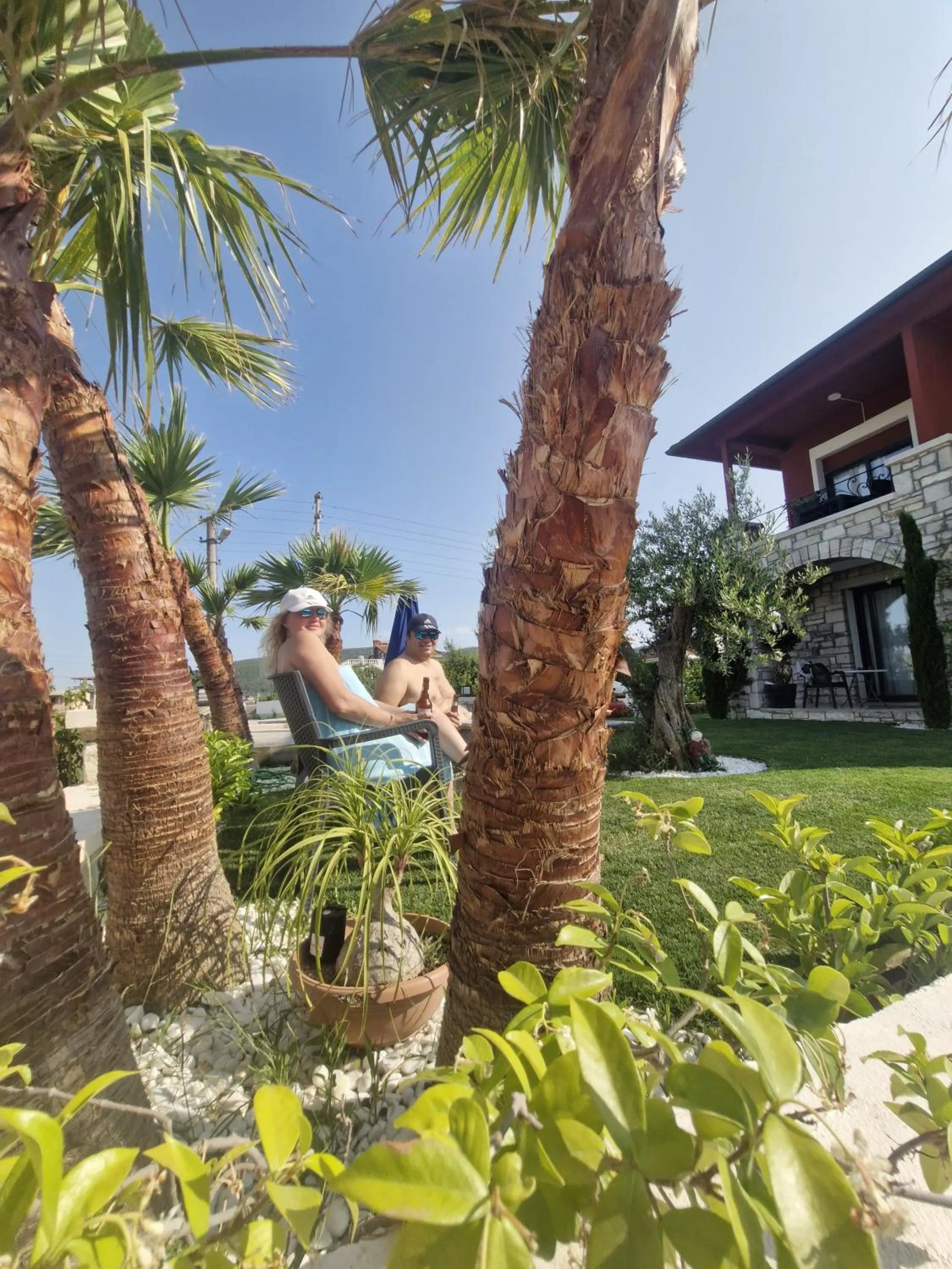 Garden in Velder House Urla