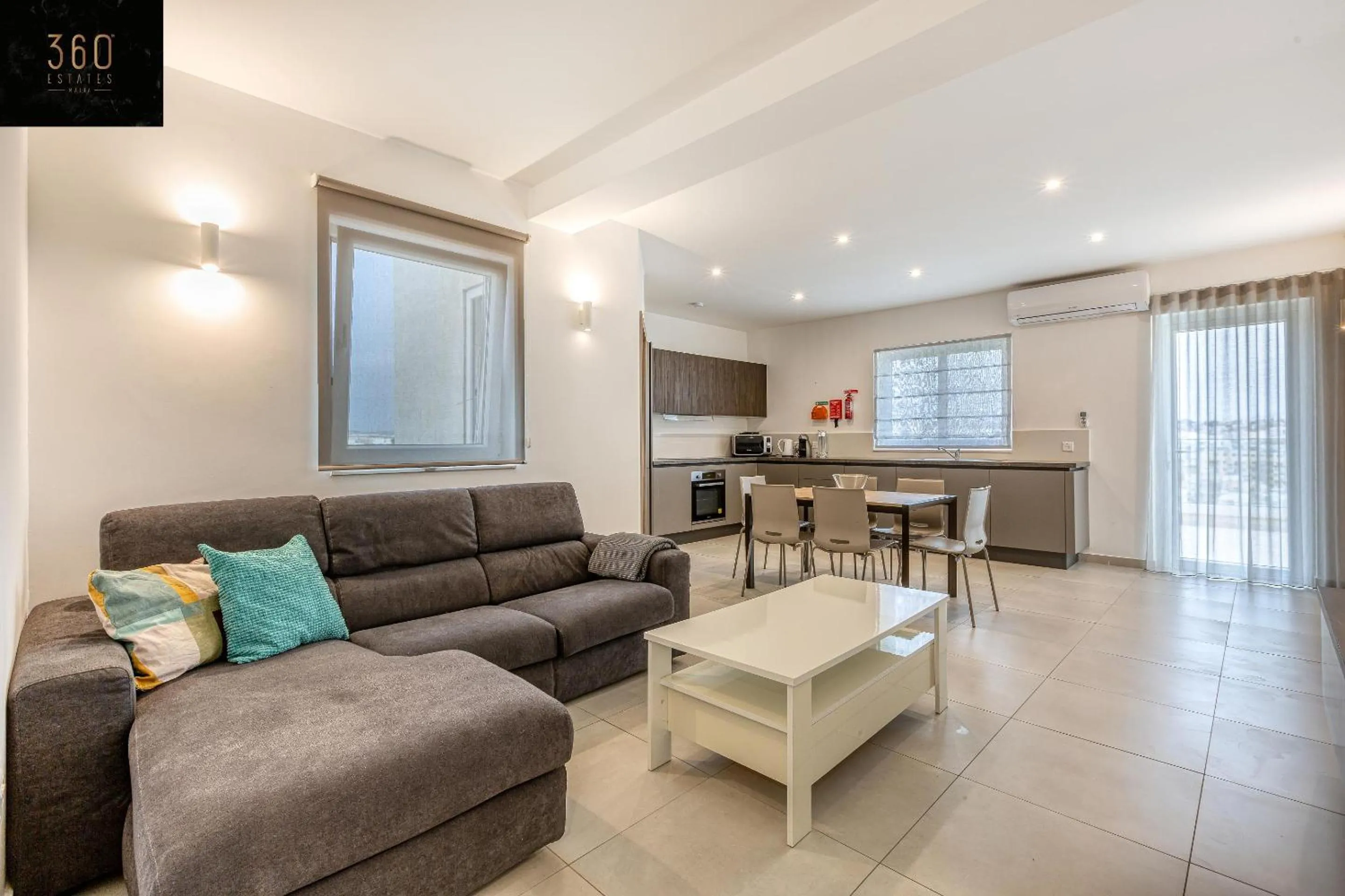 Kitchen or kitchenette in Stunning 2BR penthouse with harbour view & BBQ by 360 Estates