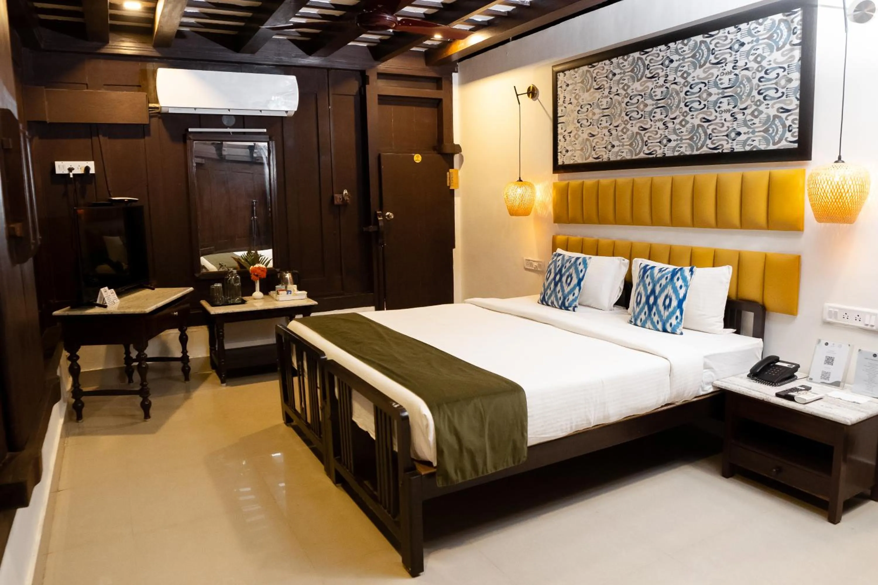 Bedroom, Bed in Green Meadows Resort