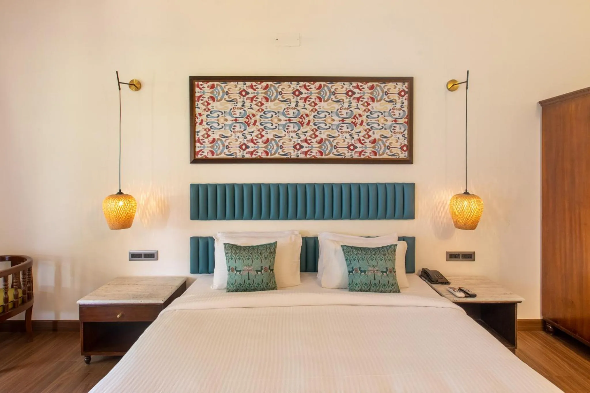 Bed in Green Meadows Resort