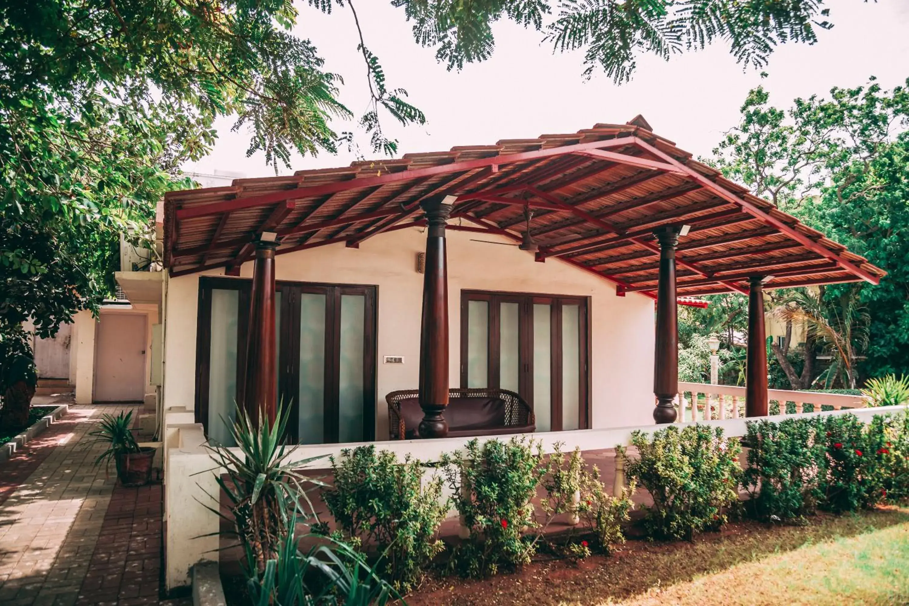 Facade/entrance in Green Meadows Resort Facade/entrance in Green Meadows Resort