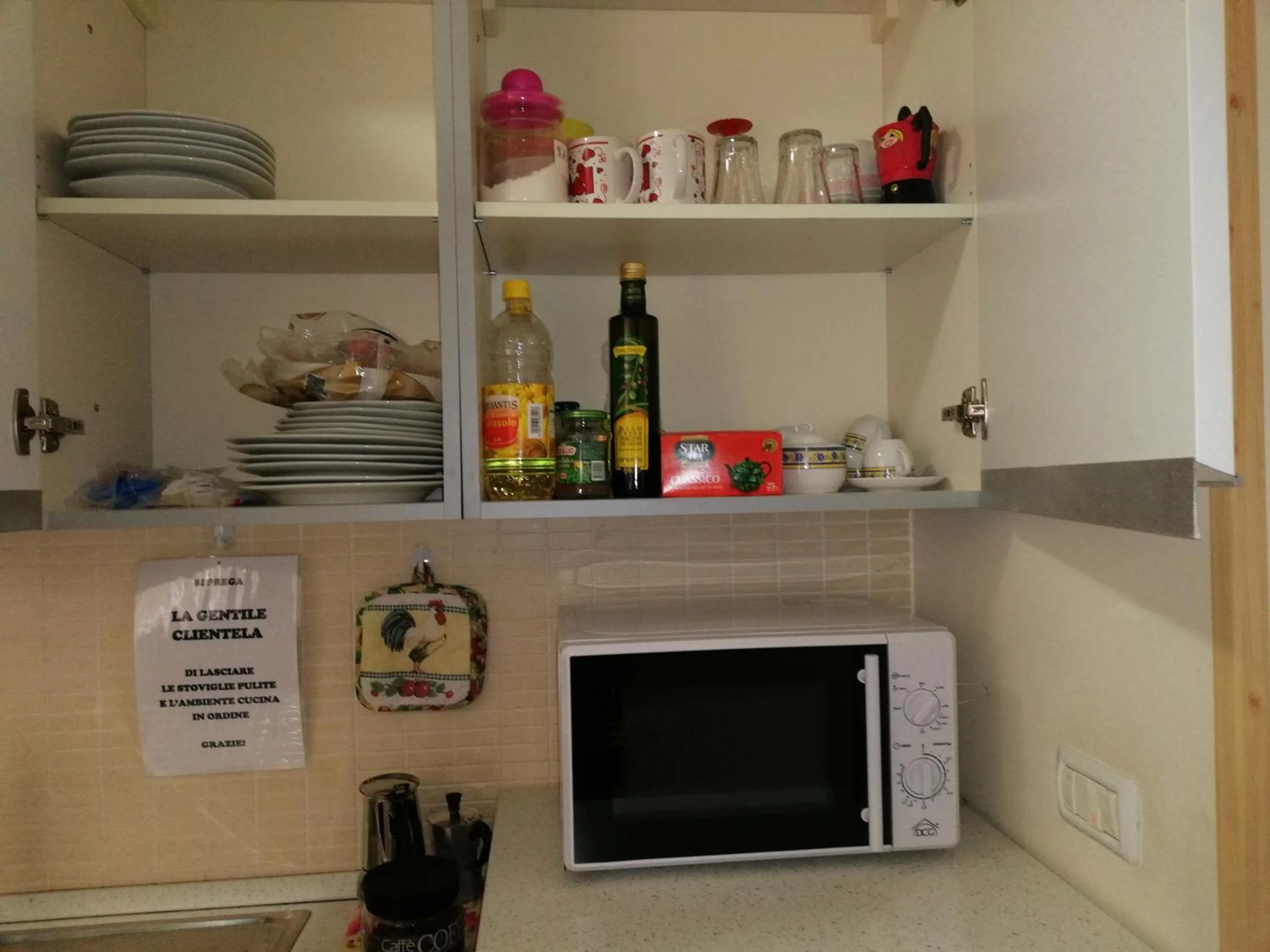 Kitchen or kitchenette in Casa Vacanze Stefy