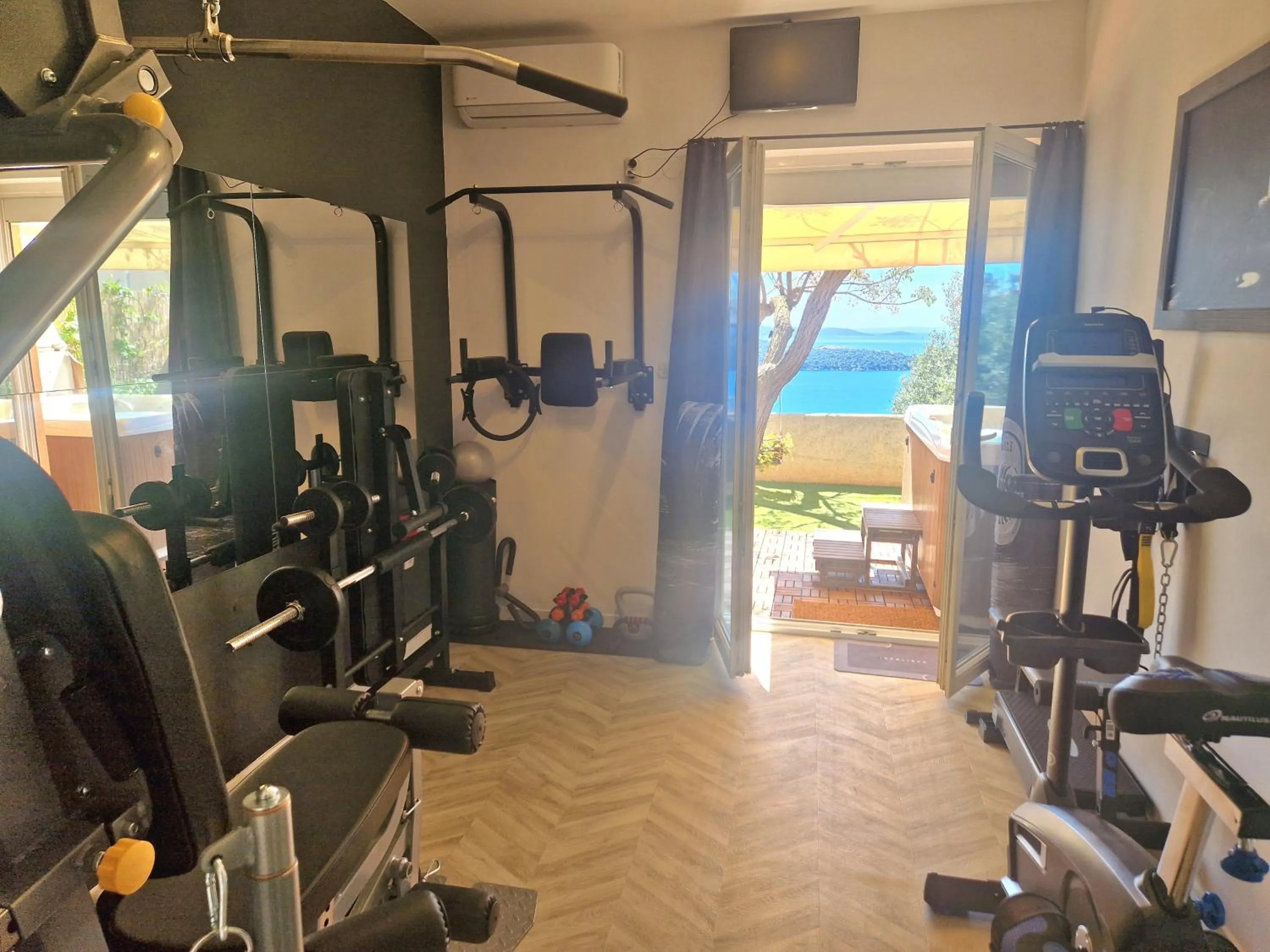 Fitness centre/facilities in Apartment Elza
