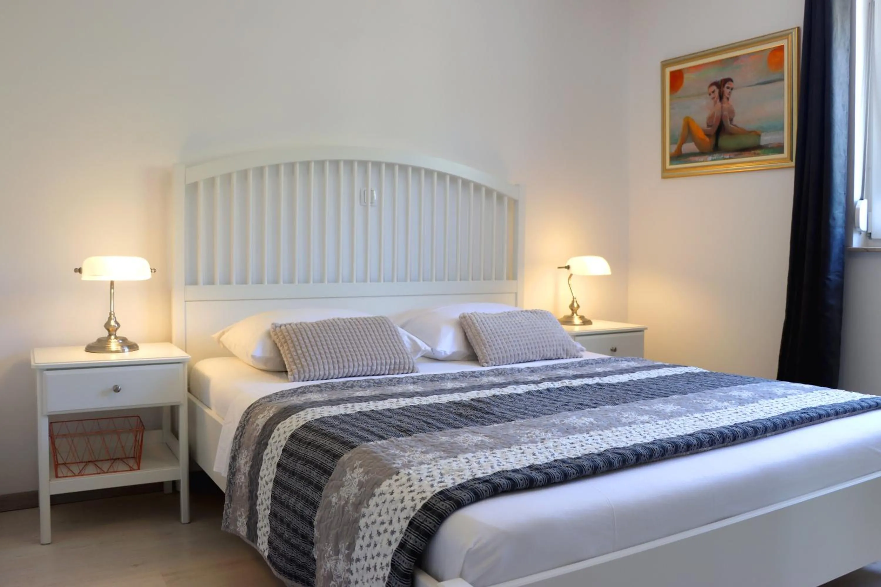 Bedroom, Bed in Apartment Elza