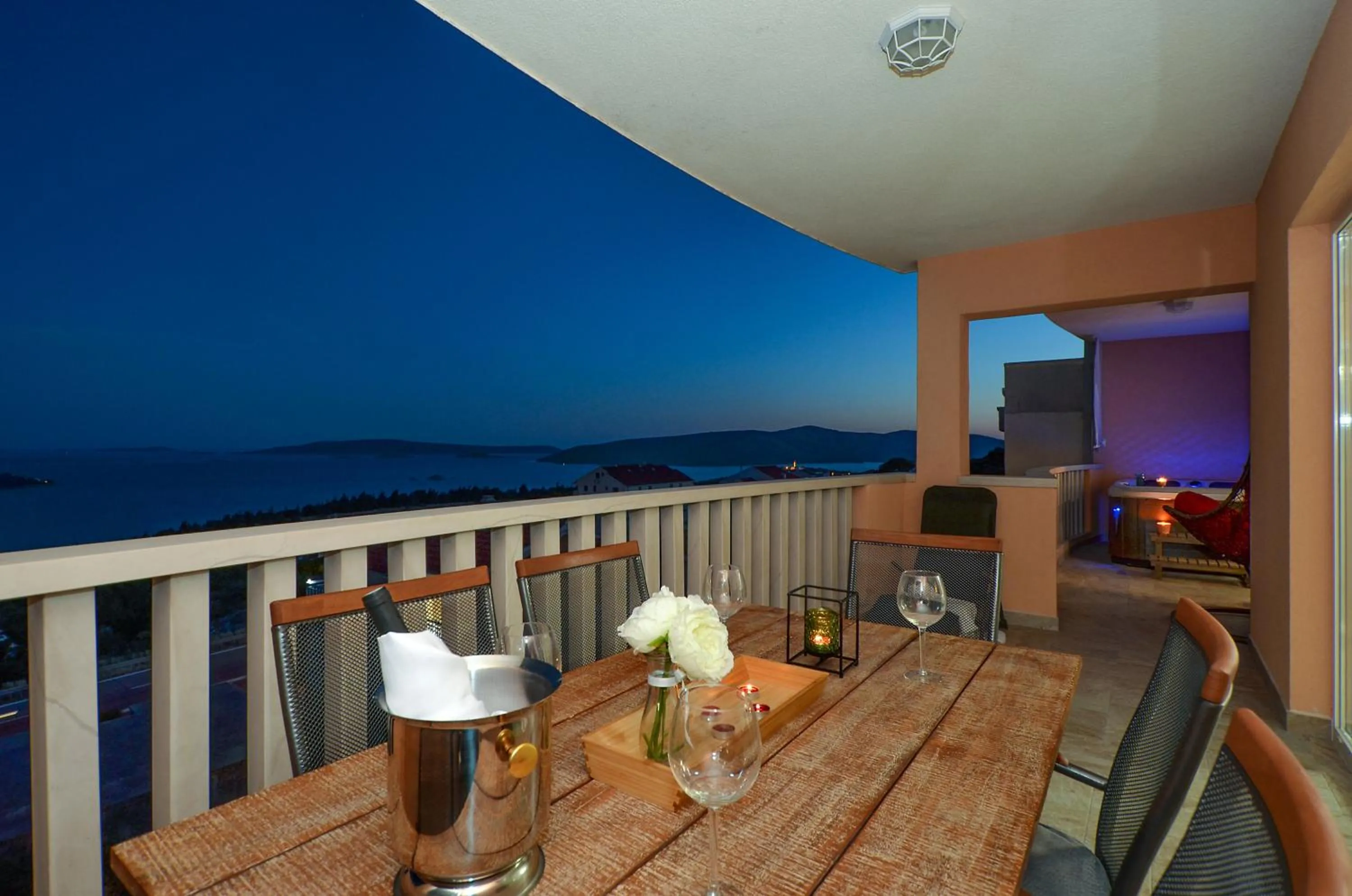 Balcony/Terrace in Apartment Elza