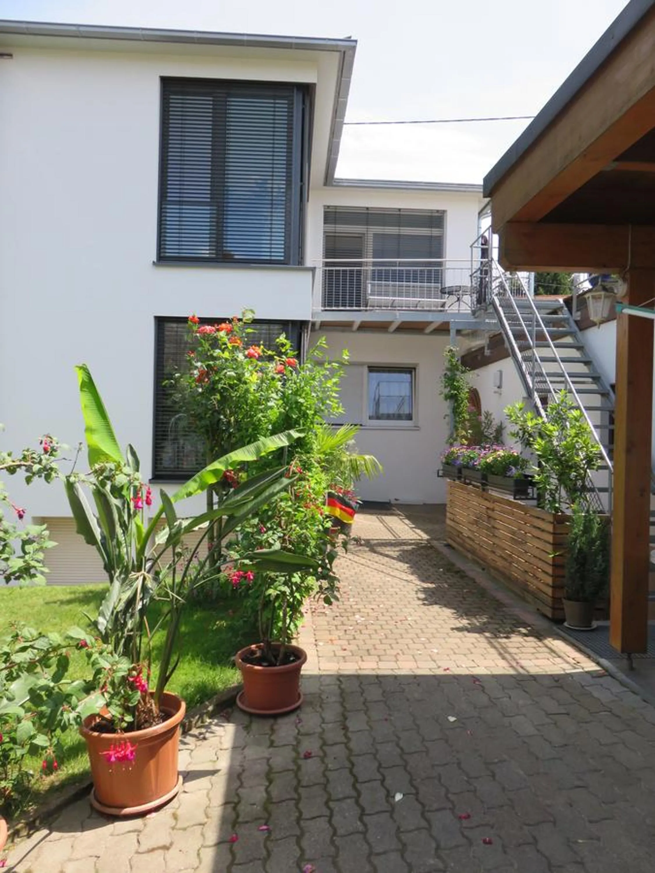 Patio in Ferienhaus Irene