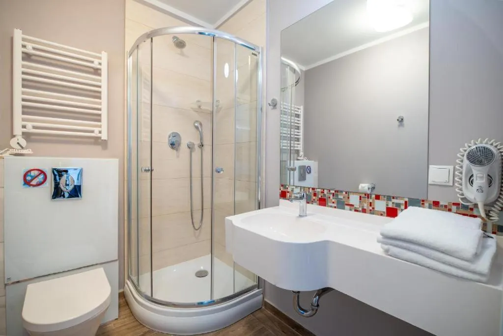 Bathroom in Hotel & Spa Trzy Wyspy