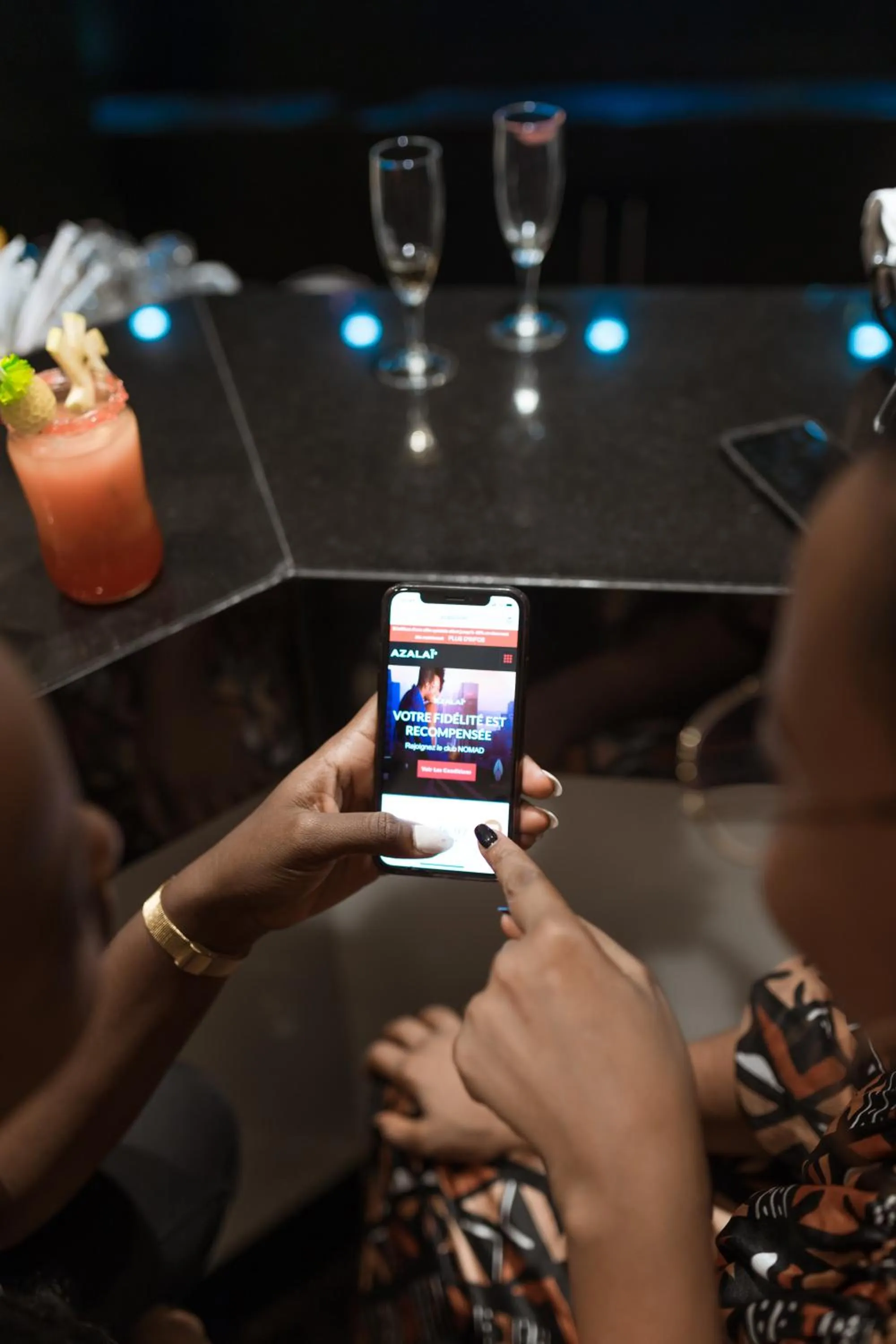 Lounge or bar in Azalaï Hôtel Bamako