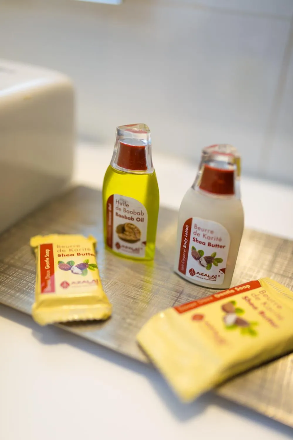 Shower in Azalaï Hôtel Bamako