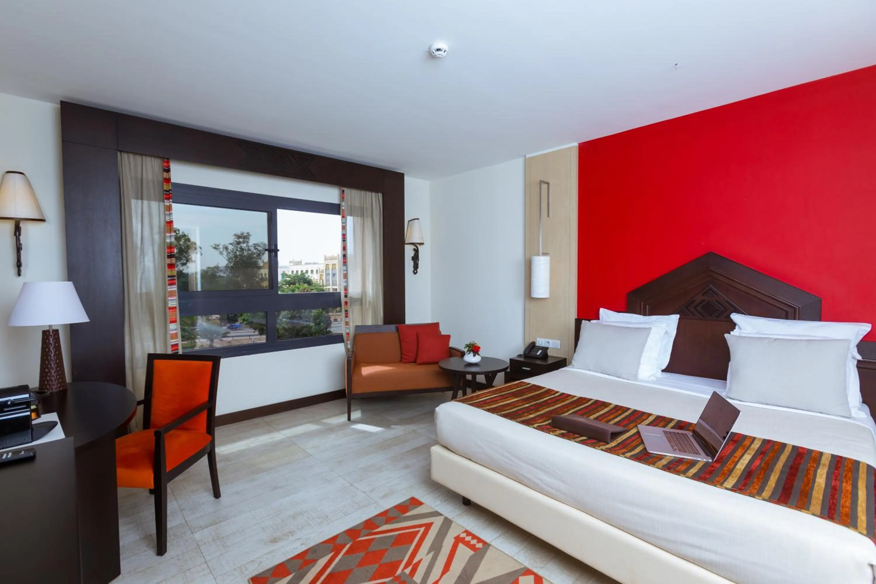 Photo of the whole room, Bed in Azalaï Hôtel Bamako