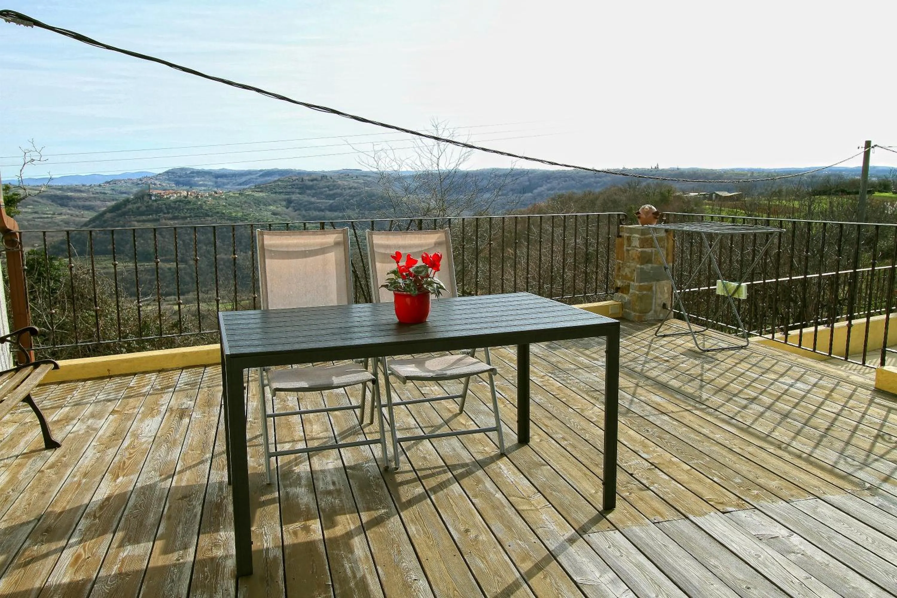 Balcony/Terrace in Apartment Dezo Istria