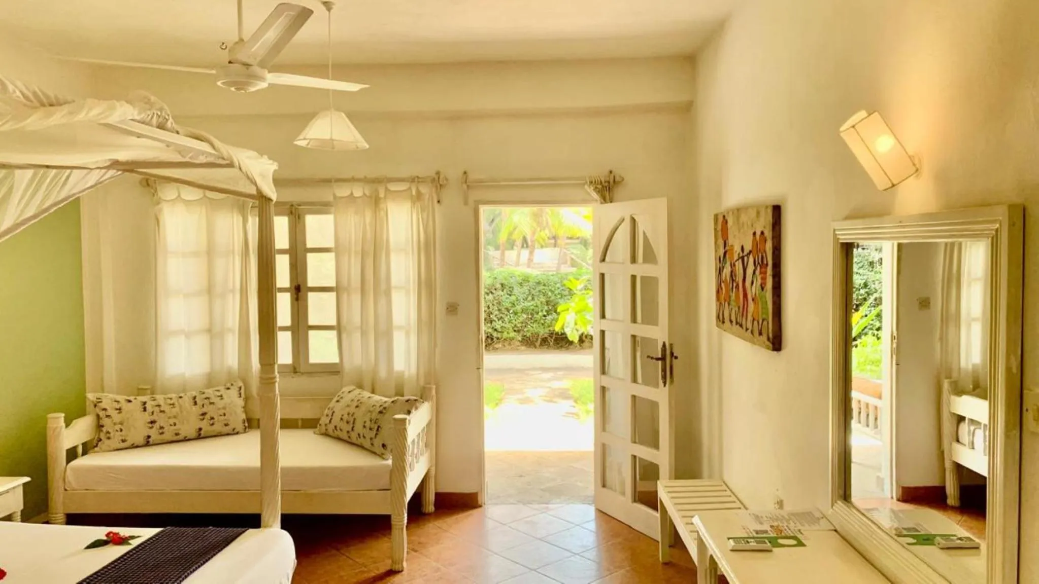 Seating area in Lily Palm Resort