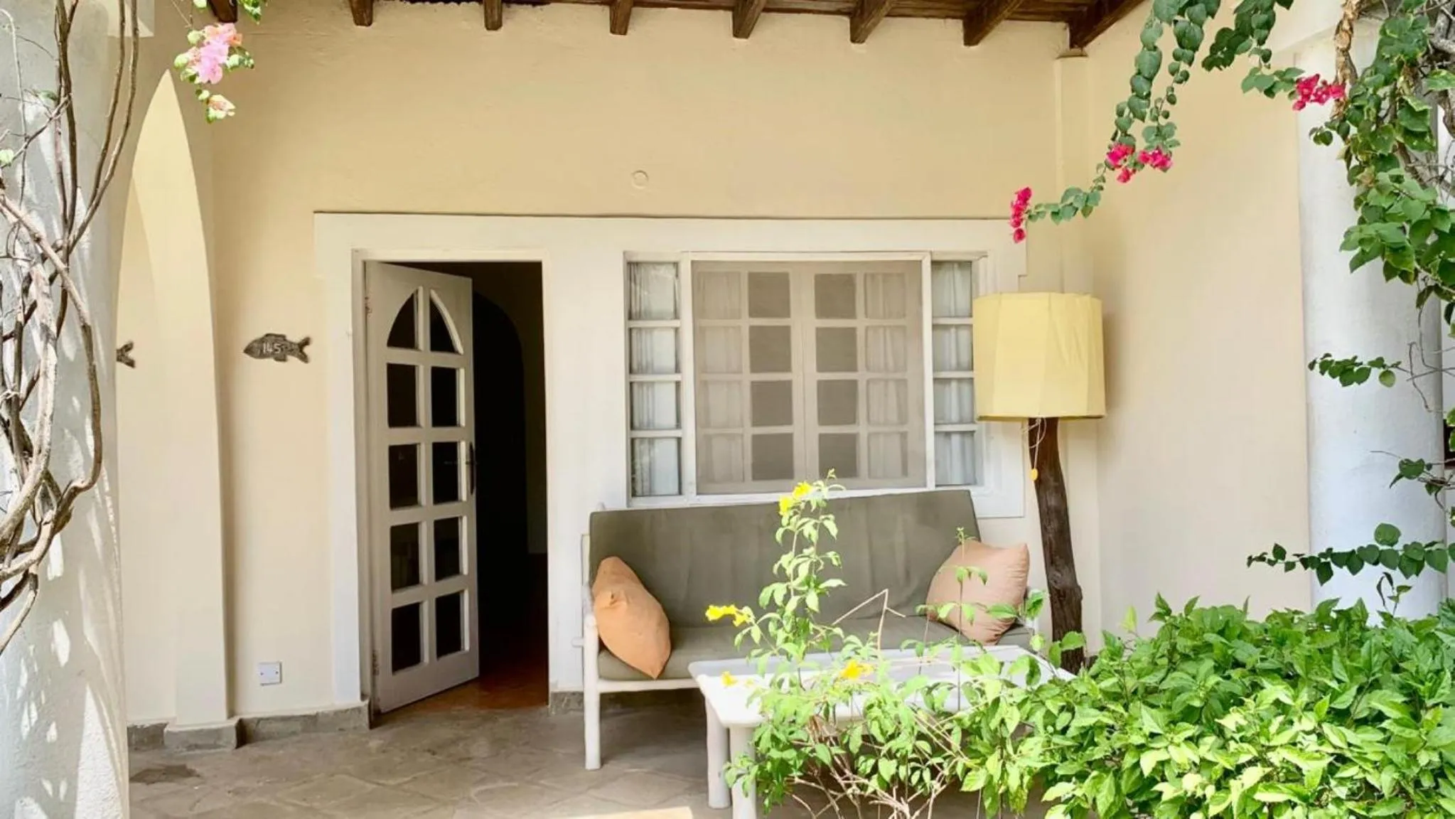 Patio in Lily Palm Resort