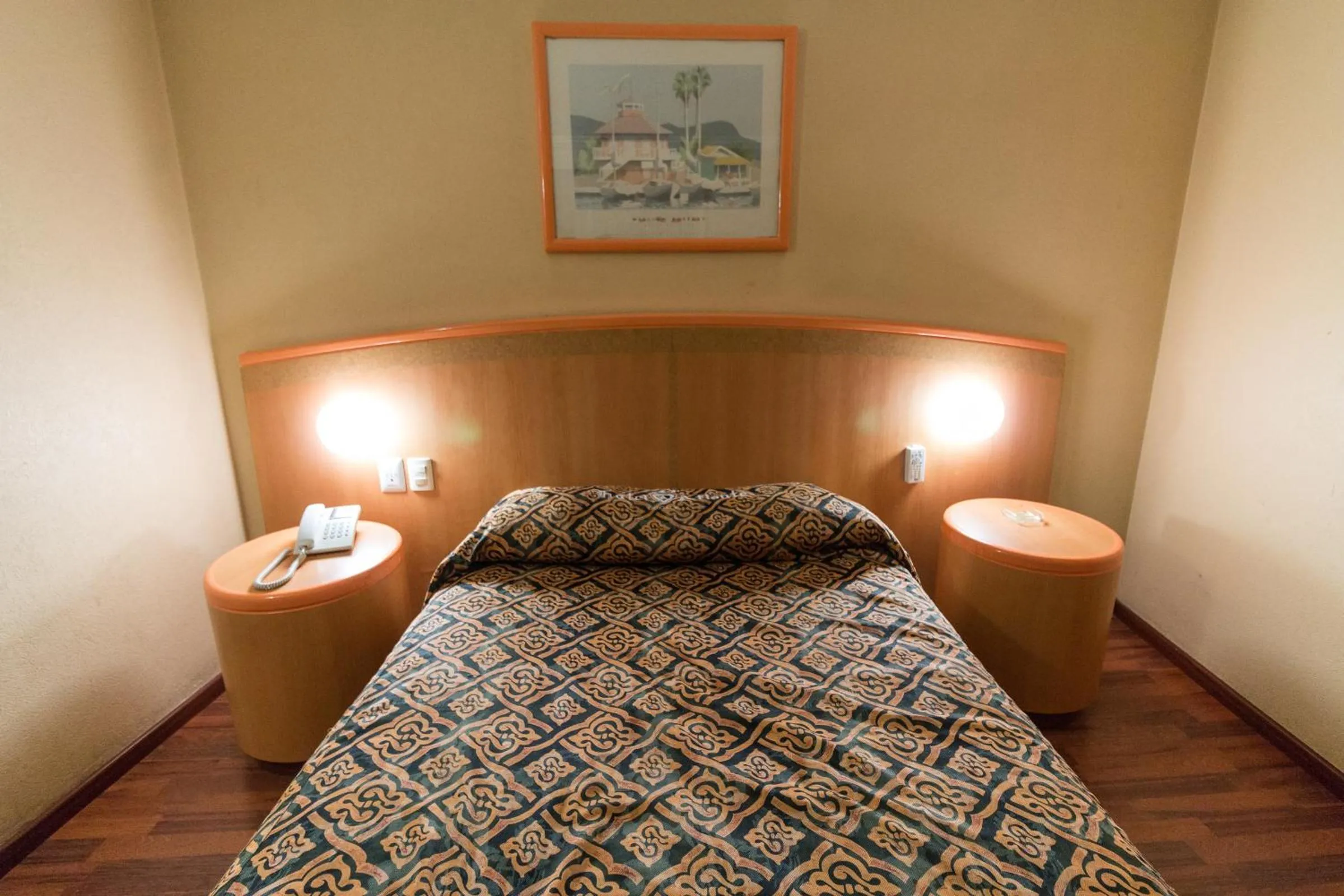 Bed in Hotel Atlante
