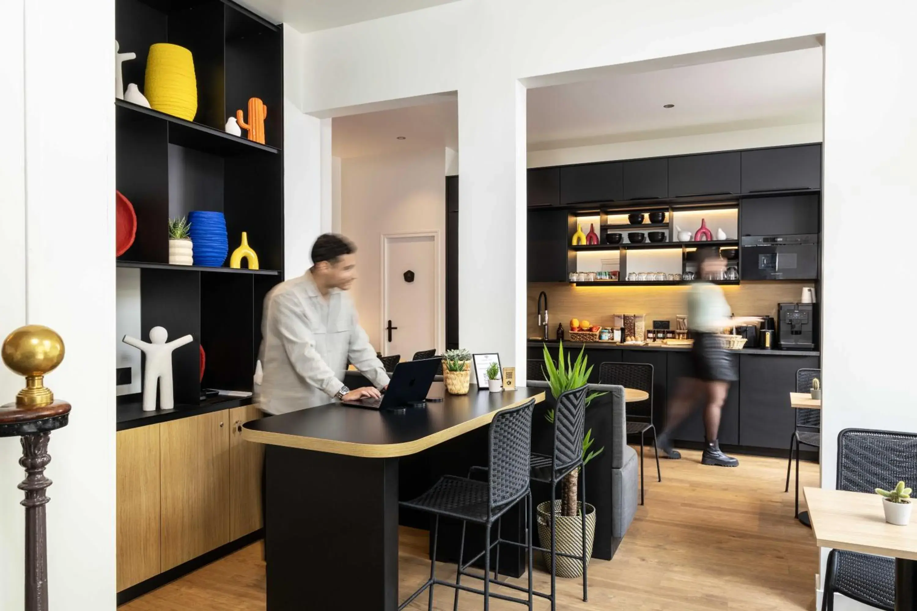 Lobby or reception in Hôtel Korner Châtelet Lobby or reception in Hôtel Korner Châtelet