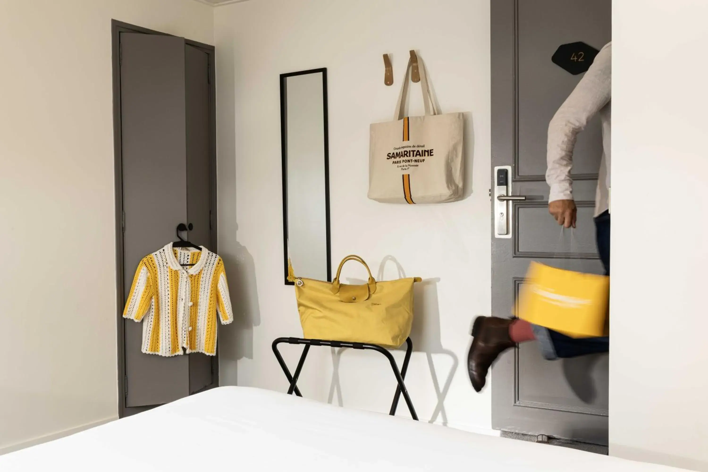 Bedroom in Hôtel Korner Châtelet Bedroom in Hôtel Korner Châtelet