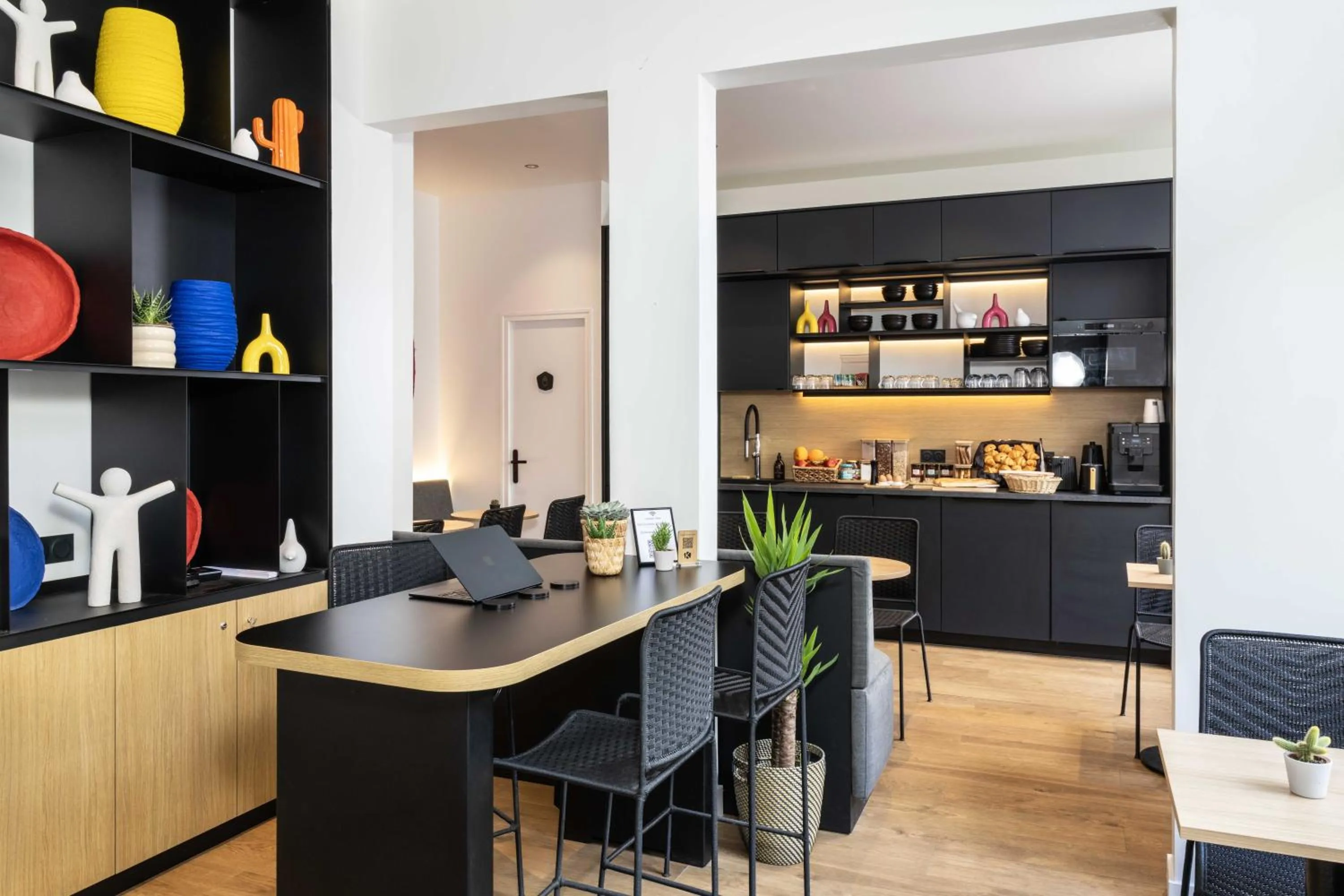 Lobby or reception in Hôtel Korner Châtelet