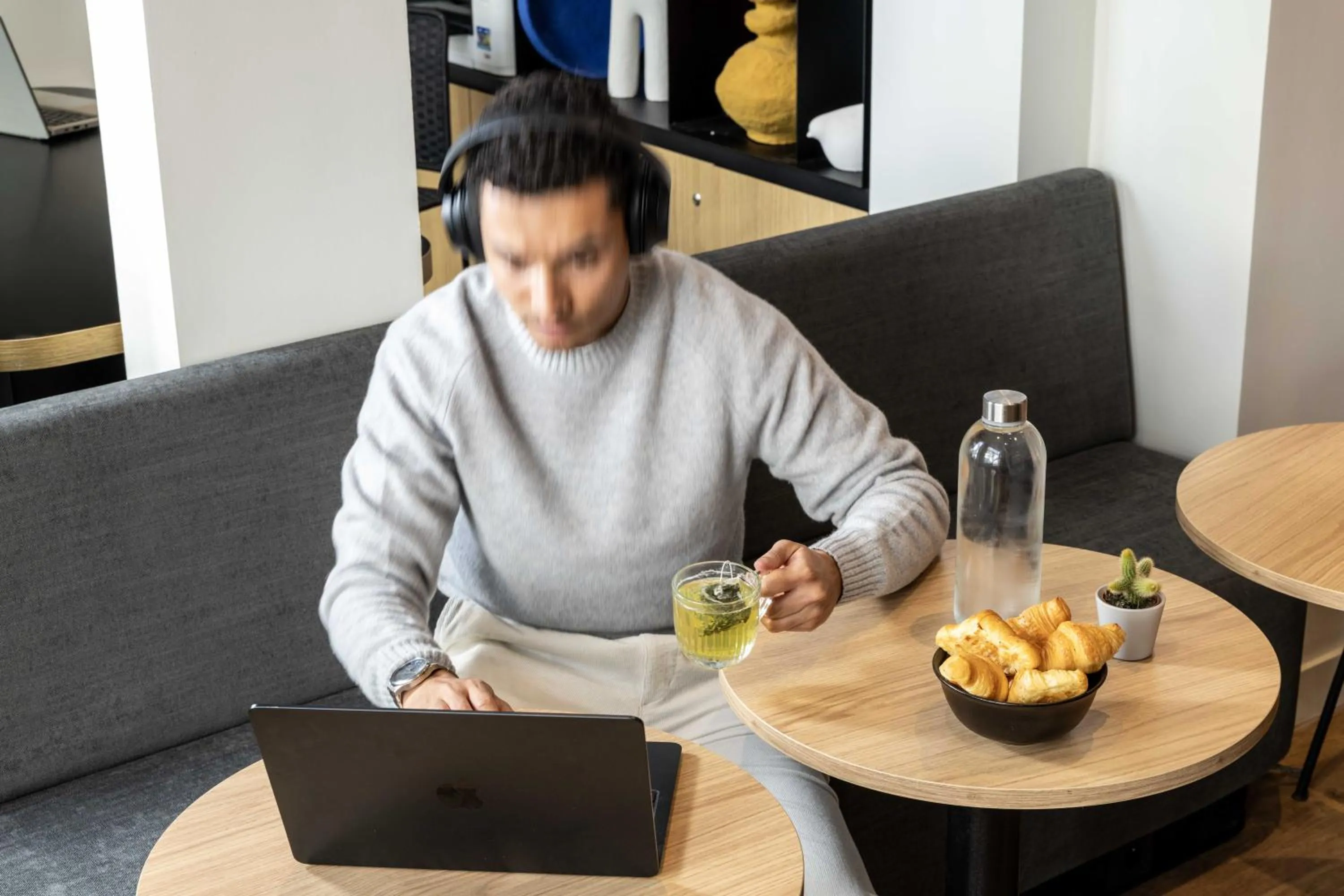 Lobby or reception in Hôtel Korner Châtelet