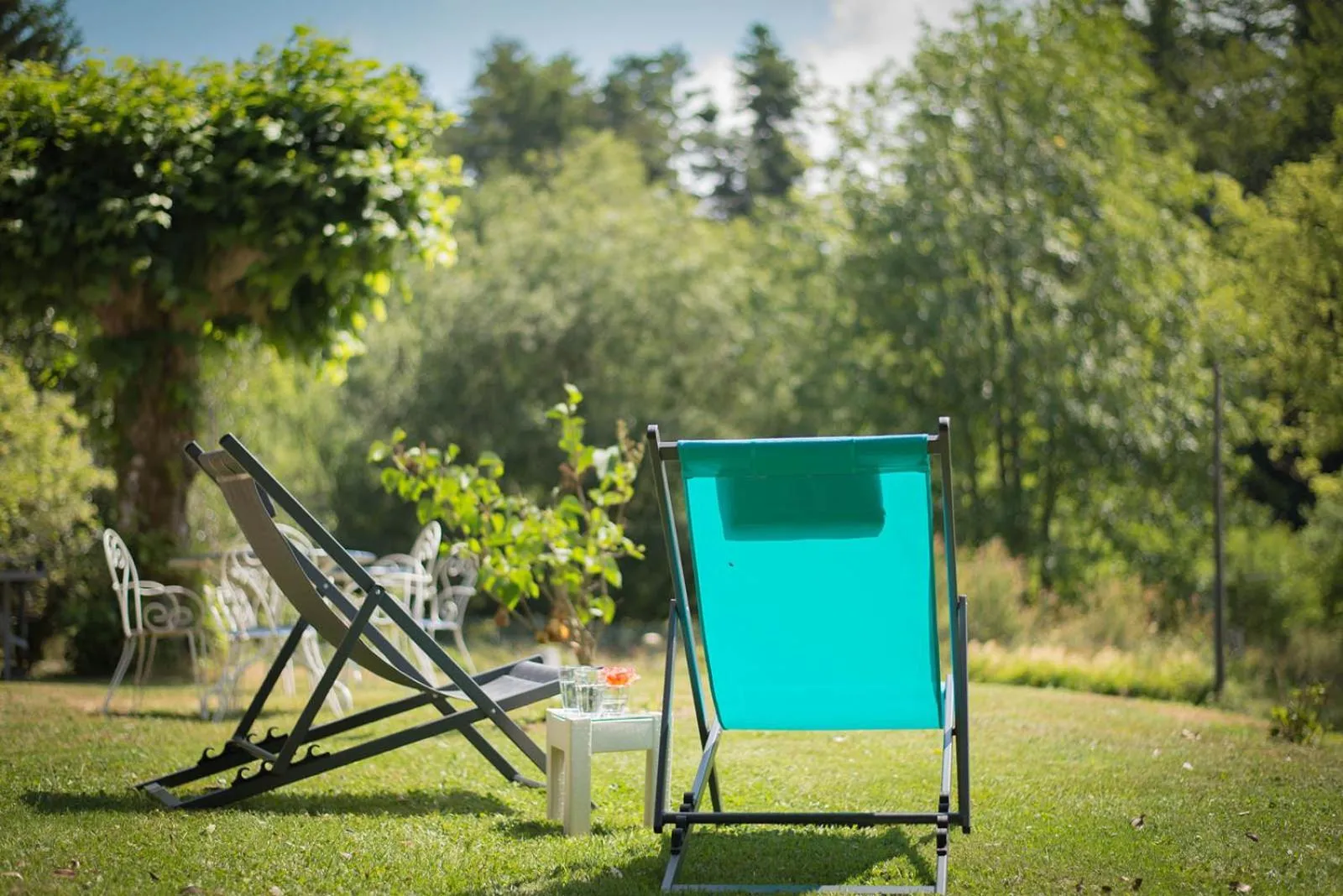 Garden in Villa Louisental - Gruppenunterkunft für Selbstversorger