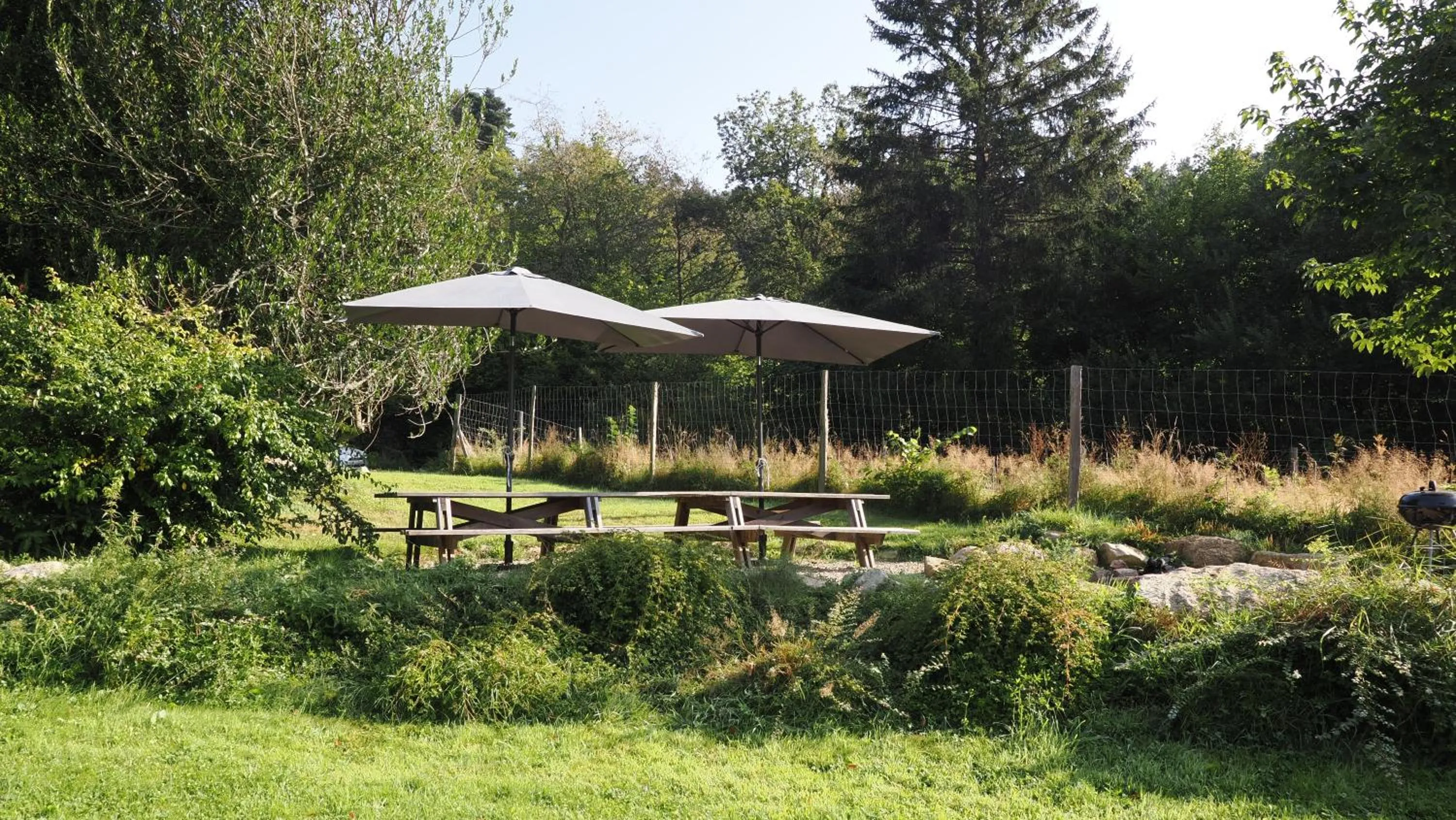 Garden in Villa Louisental - Gruppenunterkunft für Selbstversorger