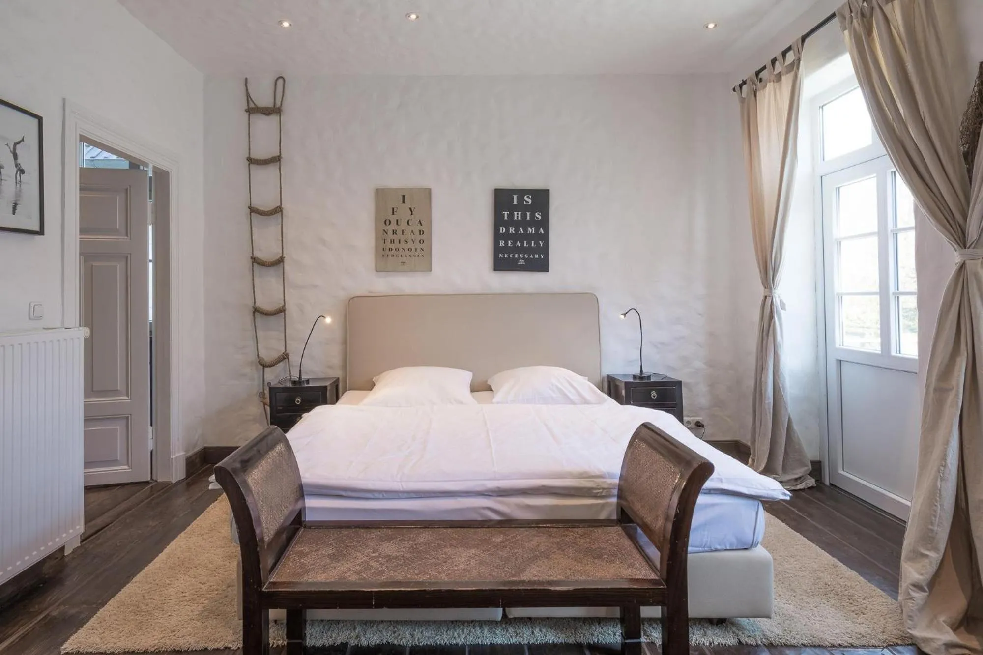 Bed in Lodge am Oxenweg