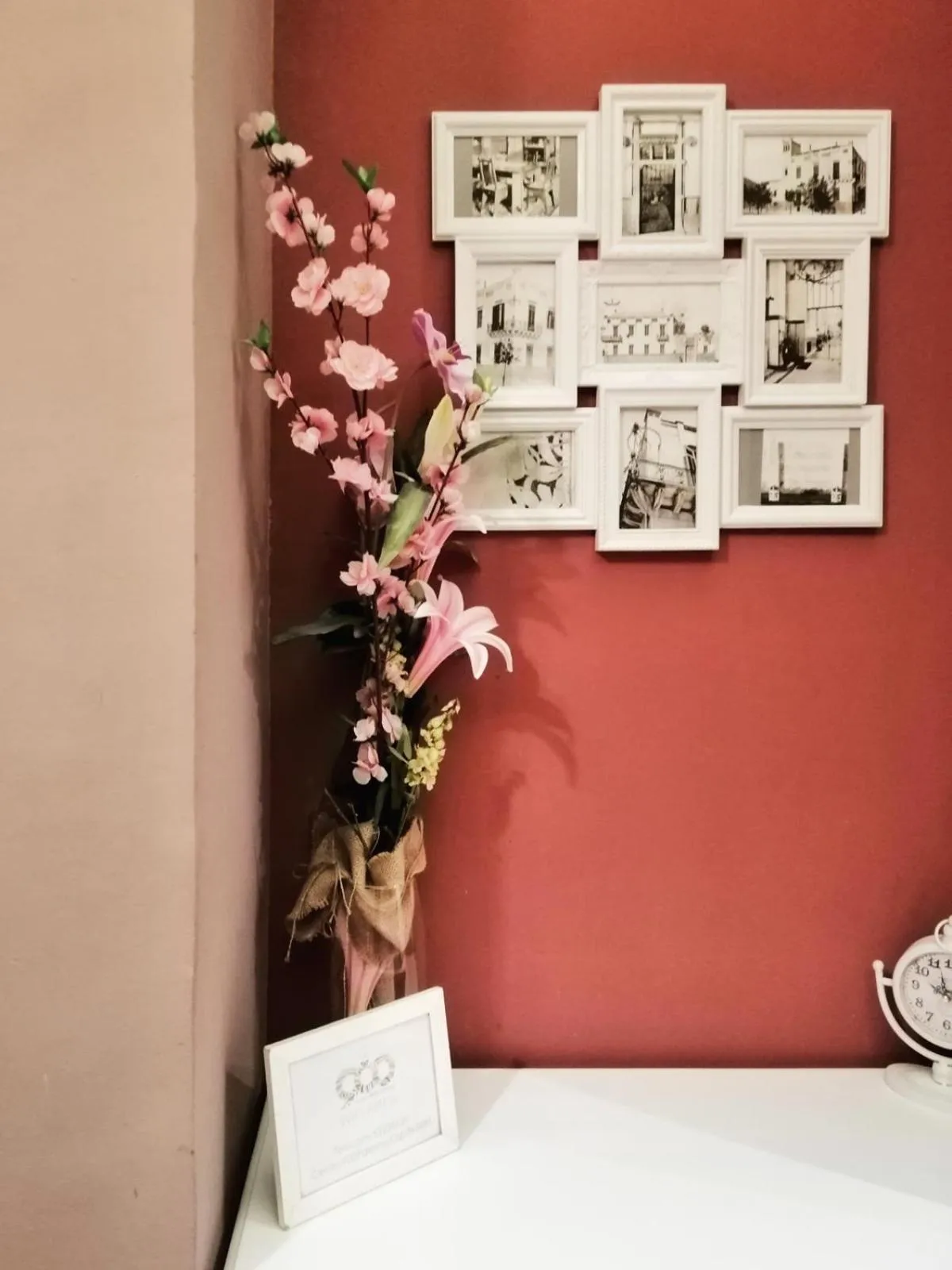 Decorative detail, Bed in B&B Centro900